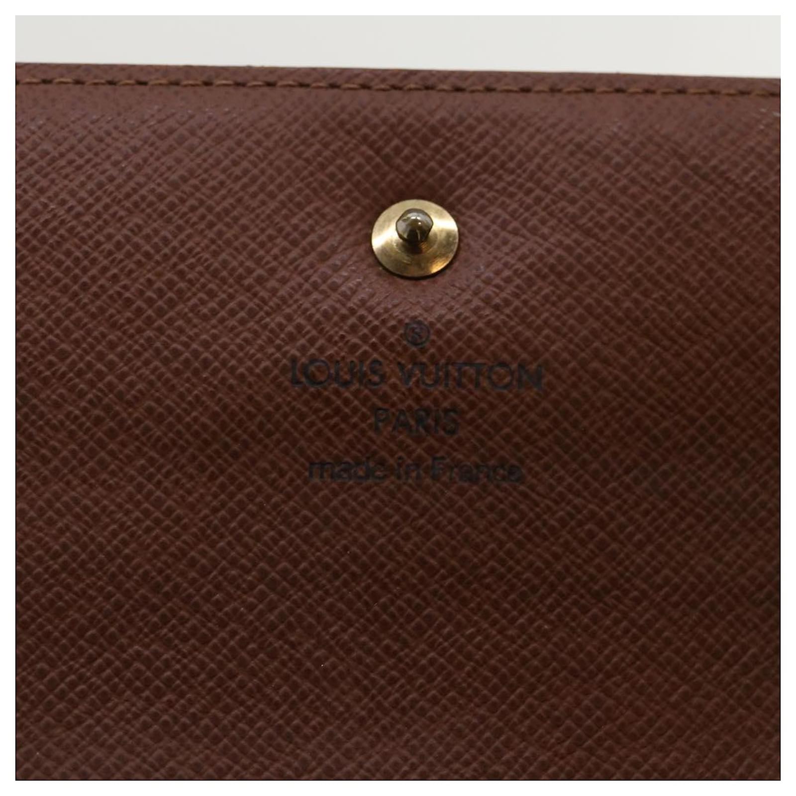 Louis Vuitton Monogram Portefeiulle Sarah Long Bifold Wallet MI0992