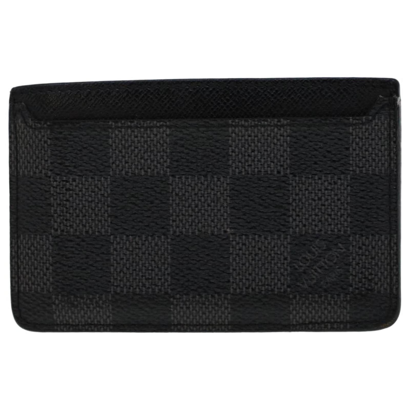 LOUIS VUITTON Neo Porte Cartes Card Holder Damier Graphite