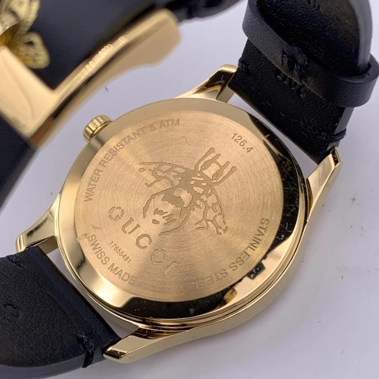 Gucci 126.4 watch online gold