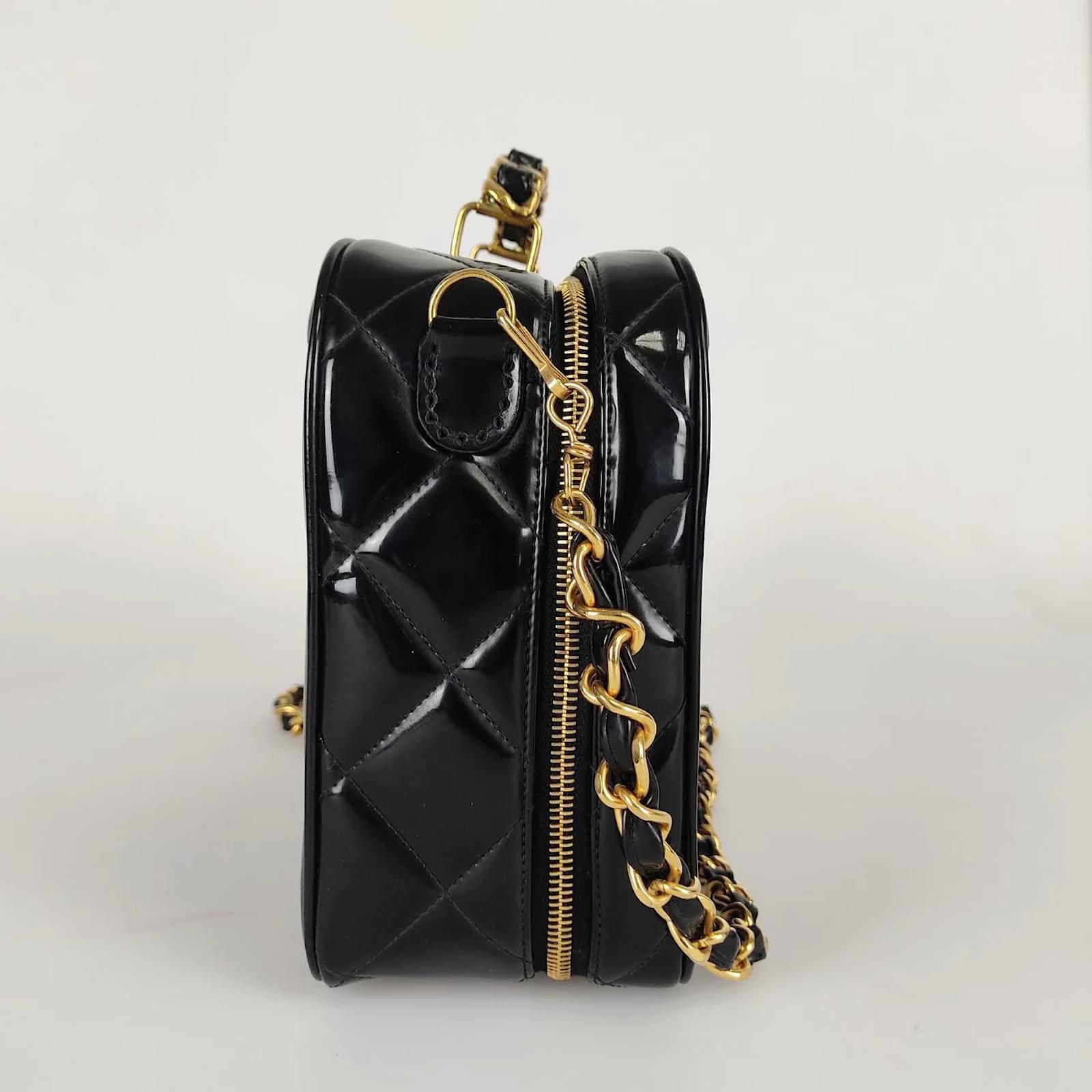 Buy Vintage CHANEL Black Caviar Matelasse Chain Shoulder Bag With Online in  India 