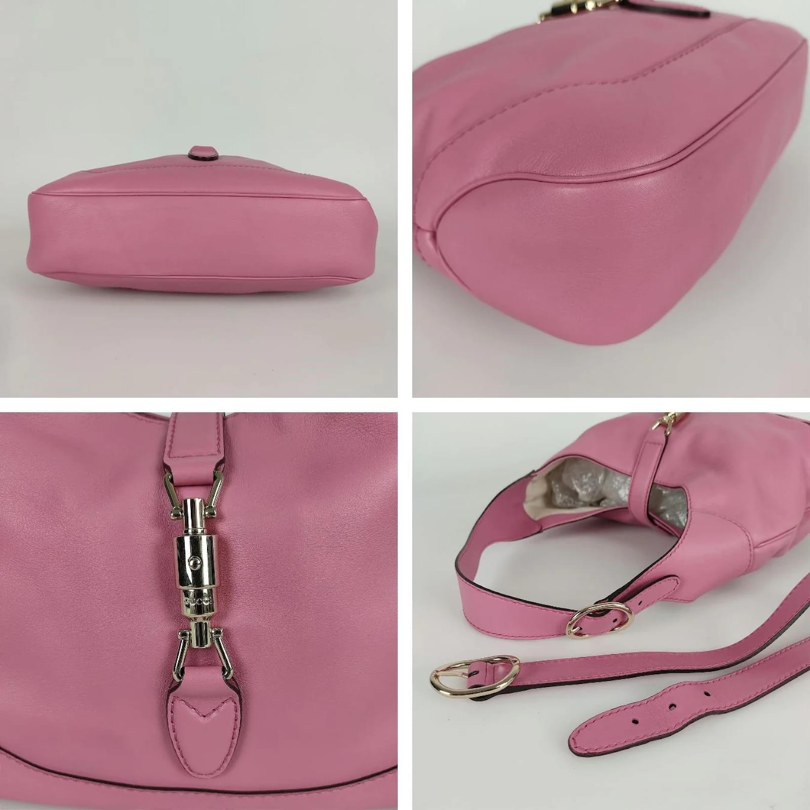 Buy Gucci Jackie 1961 Shoulder Bag In Pink Leather