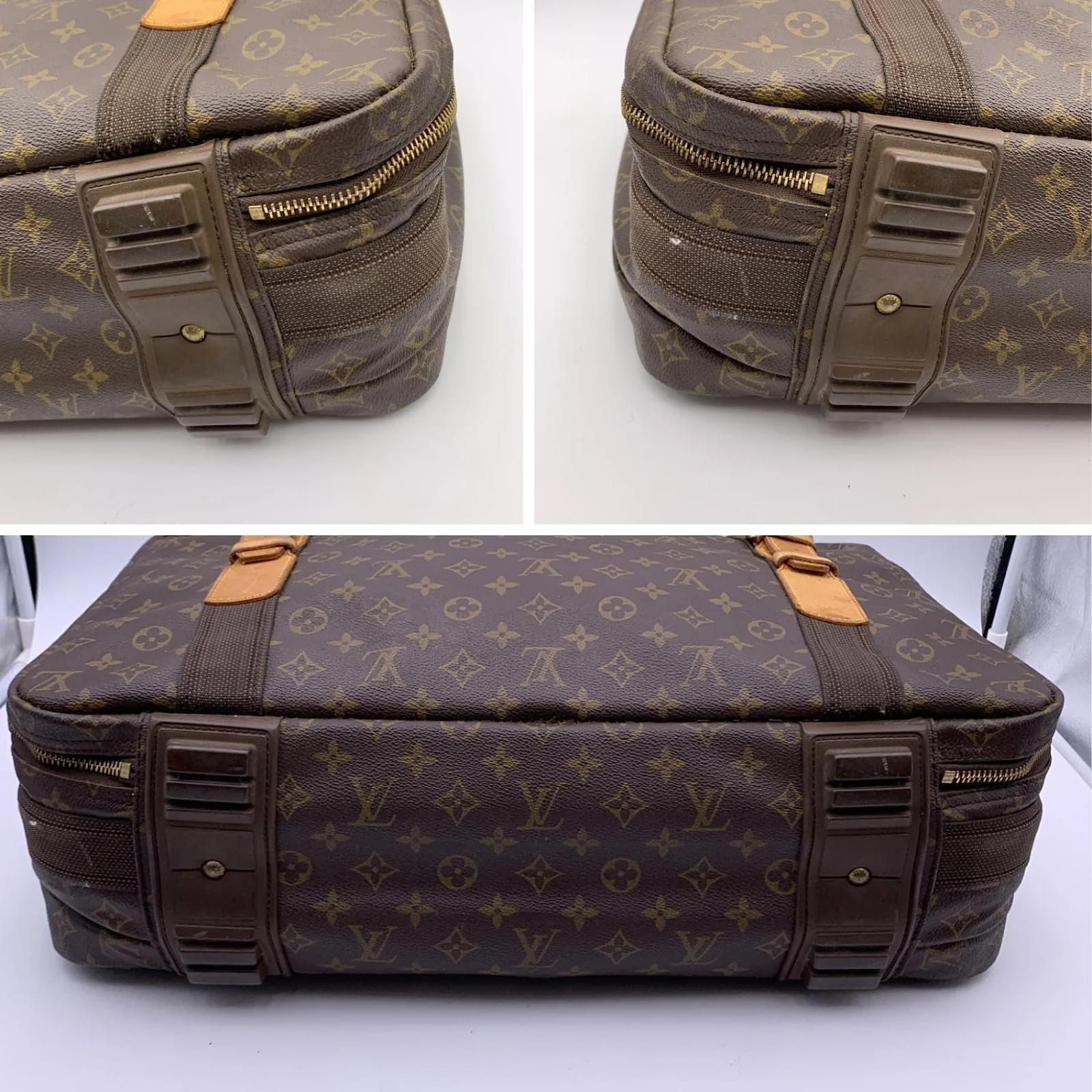 Louis Vuitton Luggage Satellite Brown Cloth ref.995982 - Joli Closet
