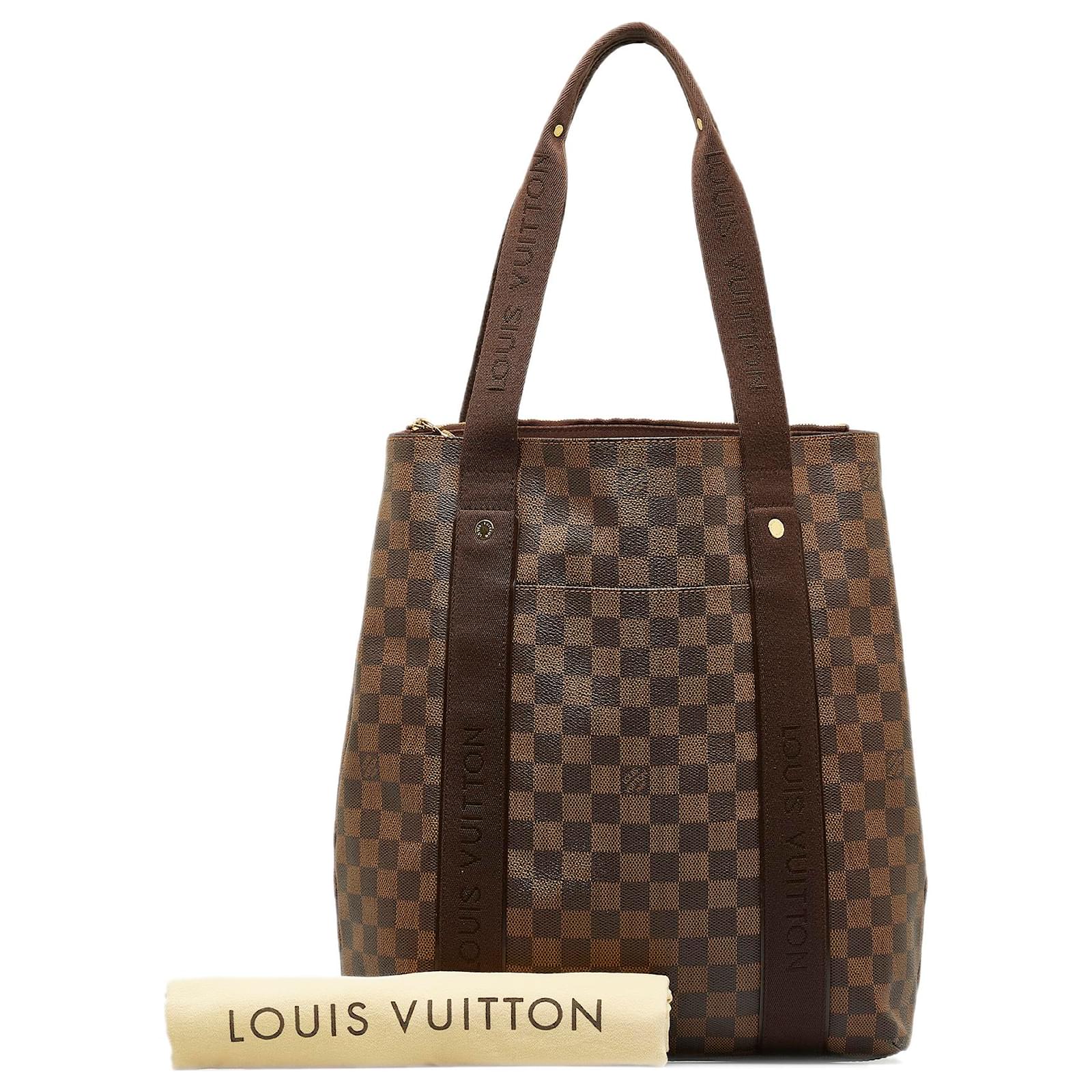 LOUIS VUITTON Beaubourg MM Damier Ebene Shoulder Bag Brown