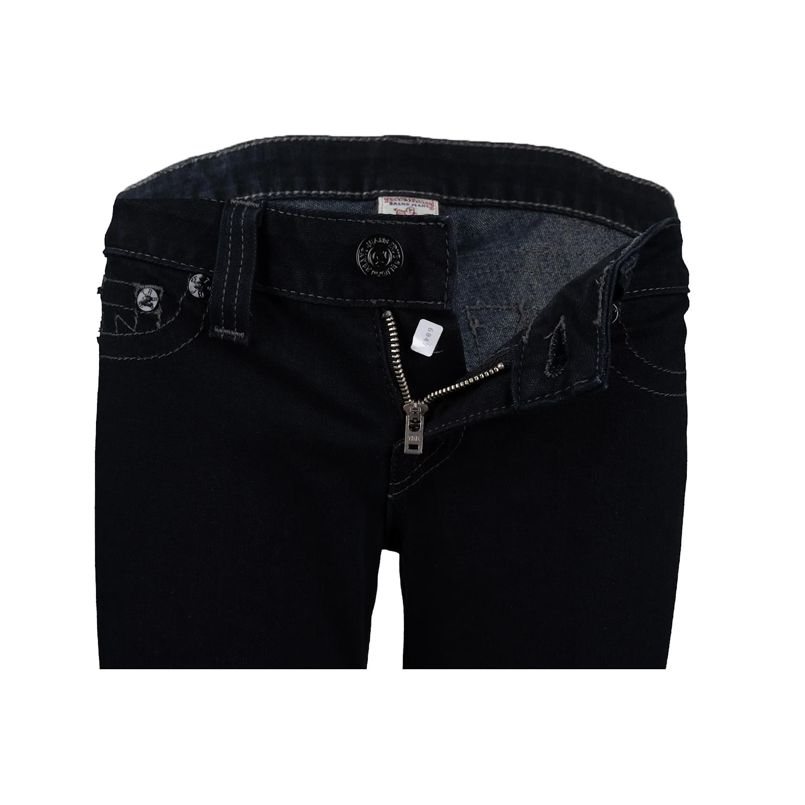 Vintage True Religion Straight Denim Jeans Japan Y2K Men Size 33 Blue | eBay