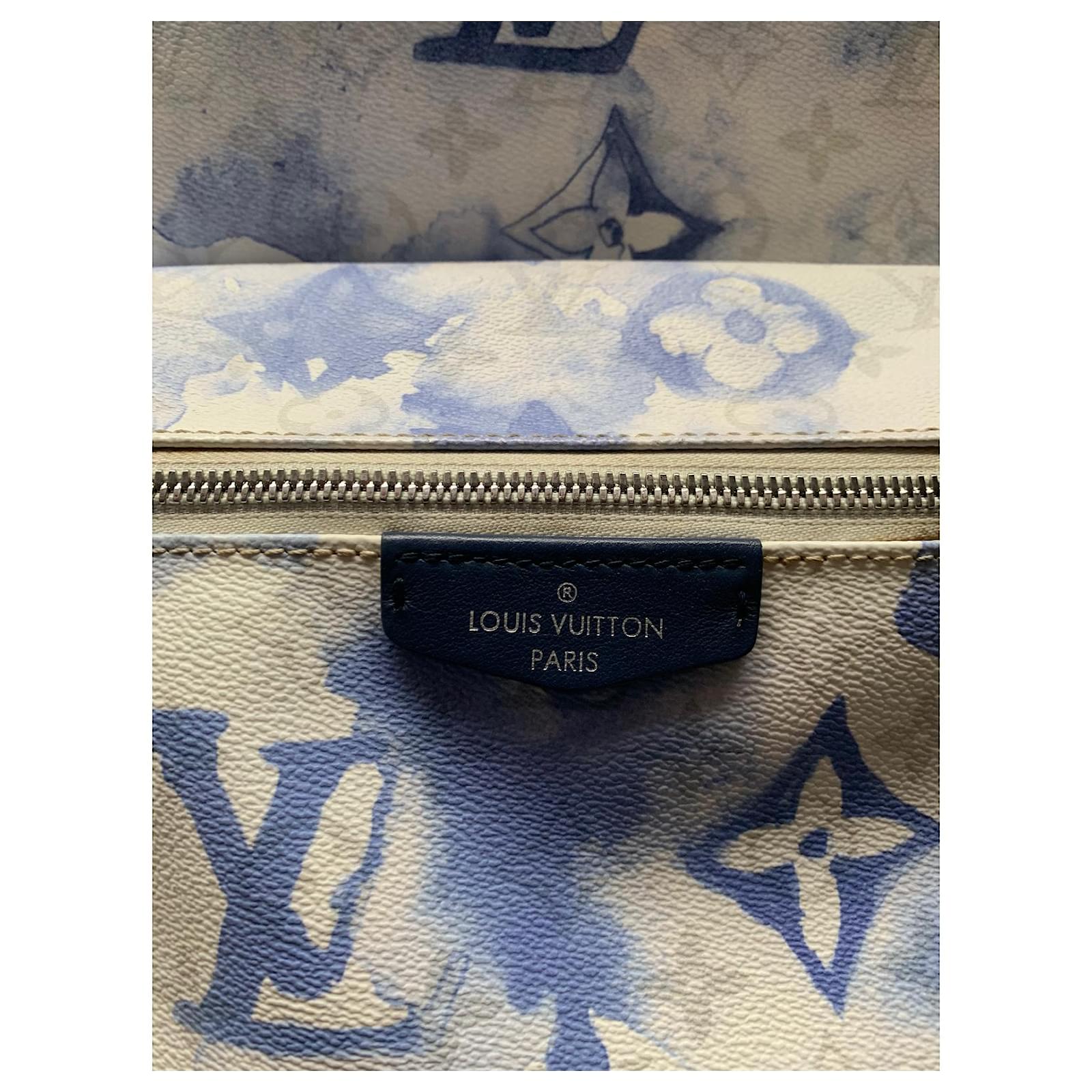 Louis Vuitton Discovery Backpack PM Monogram Watercolor Blue pour hommes