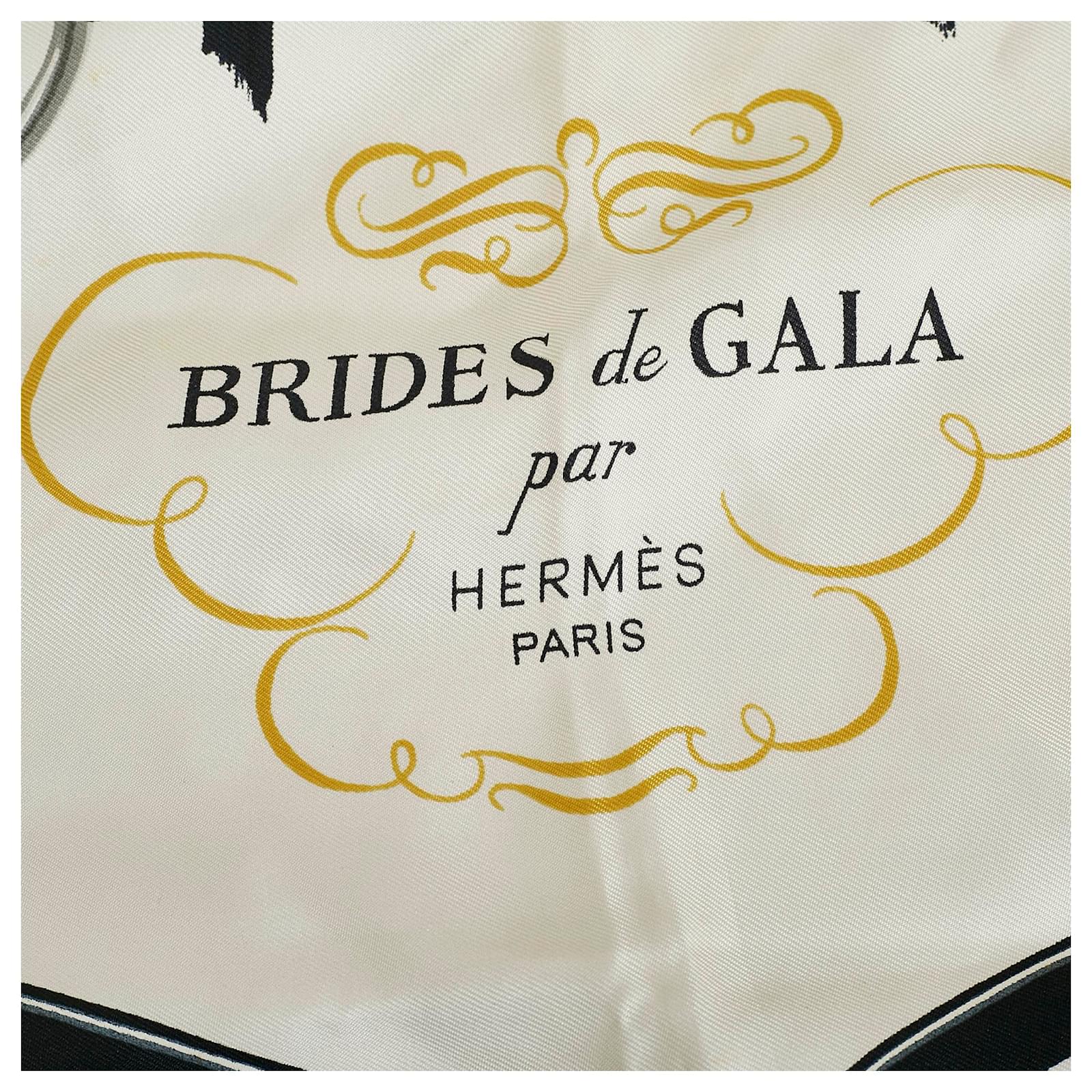 Hermès Brides de Gala Scarf - White Scarves and Shawls, Accessories -  HER564586