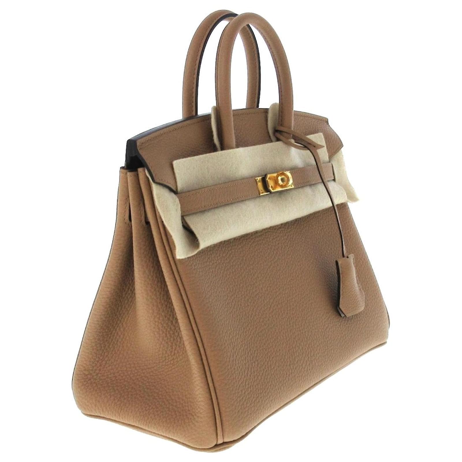 Birkin 25 Brown Leather Handbag