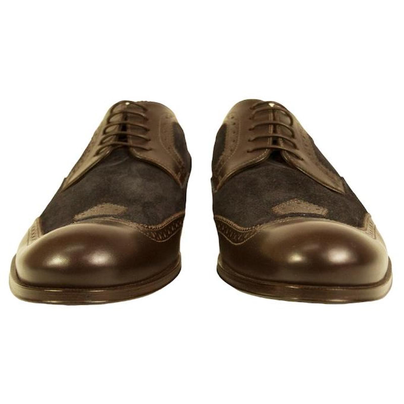 Louis Vuitton Oxfords de cuero burdeos para hombre, suela de goma, zapatos  con cordones, tamaño 8