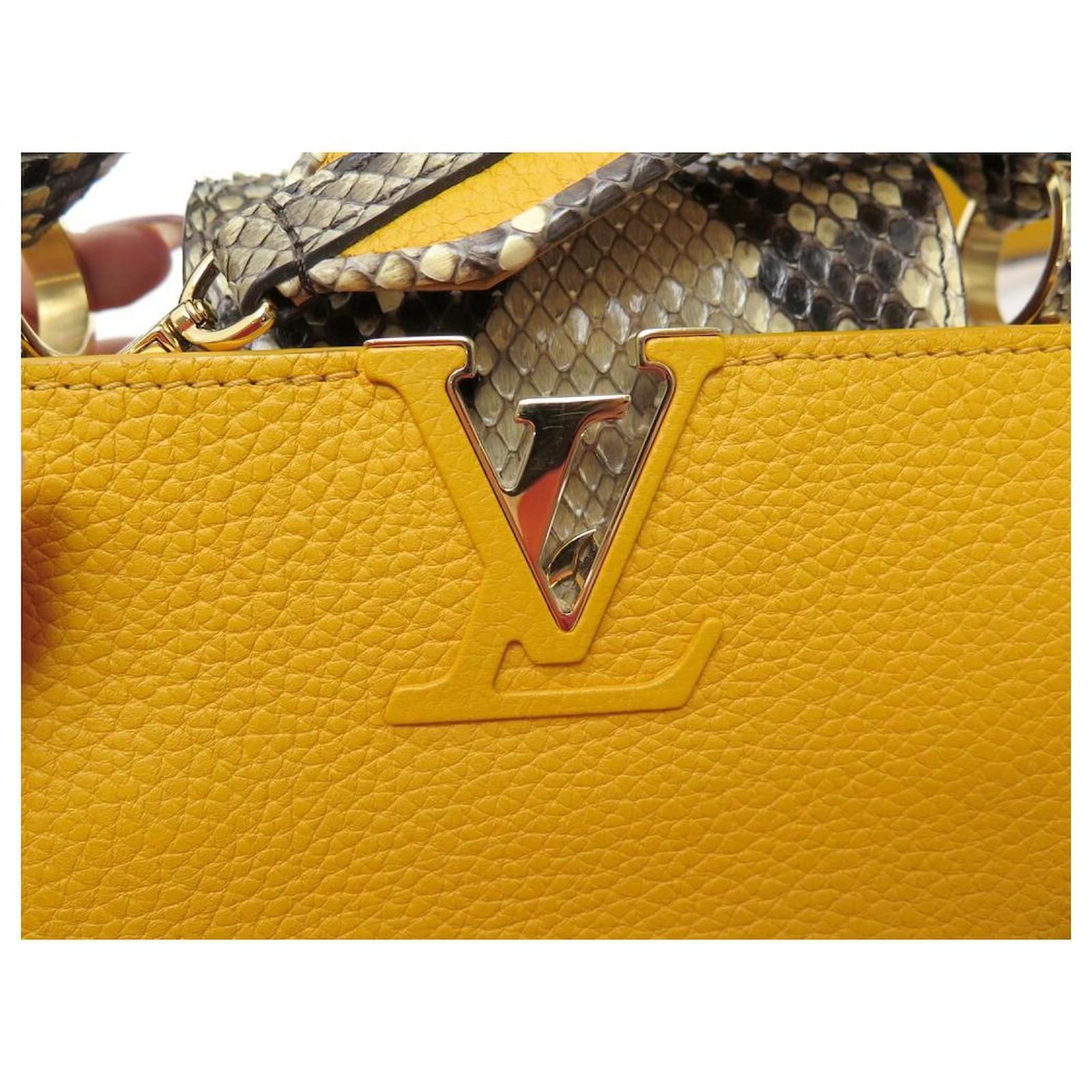 Capucines Mini Python - Women - Handbags