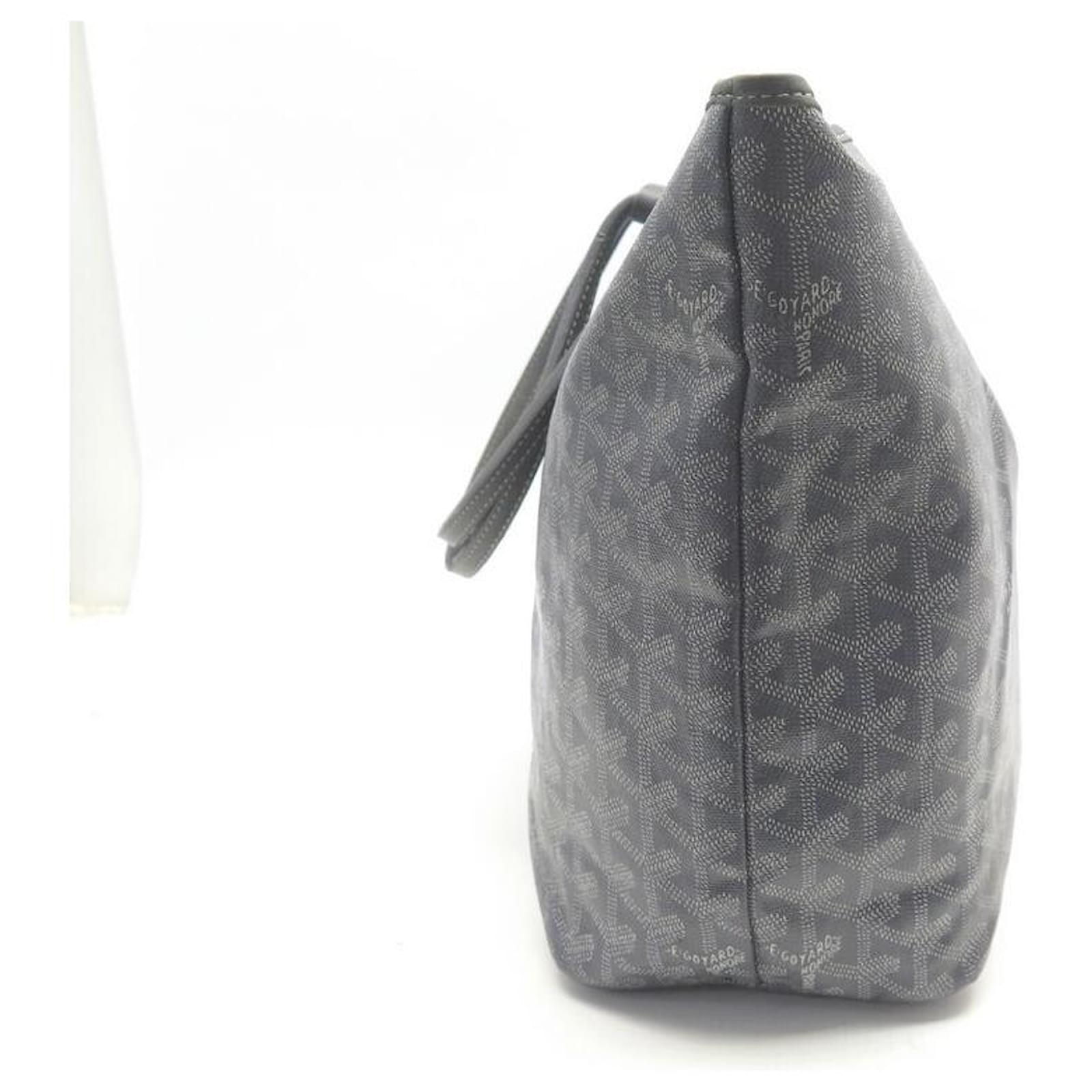 GOYARD Saint Louis PM Bag with pouch gray Tote