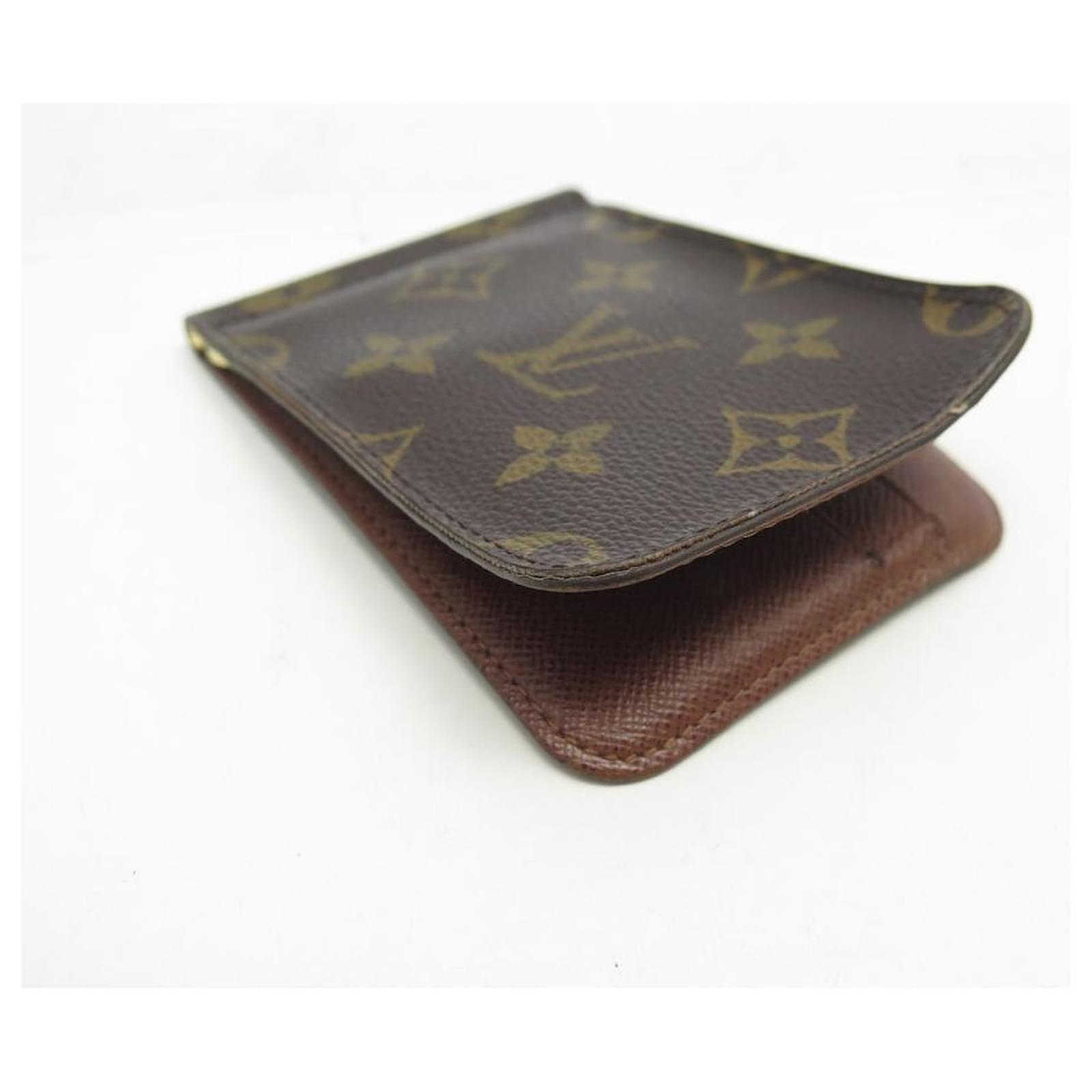 Louis Vuitton Pince Wallet  Leather money clip wallet, Louis
