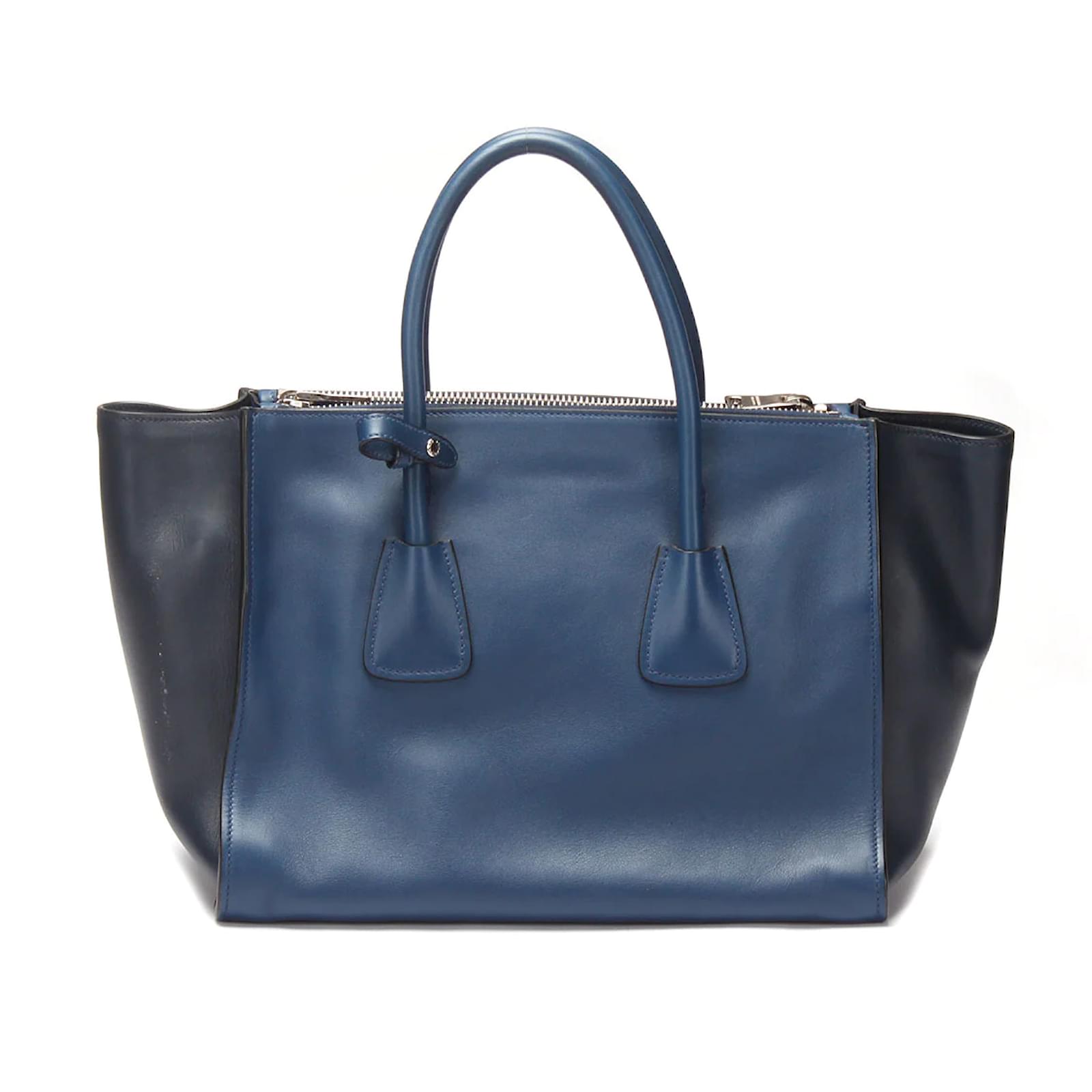 Prada twin outlet pocket tote bag