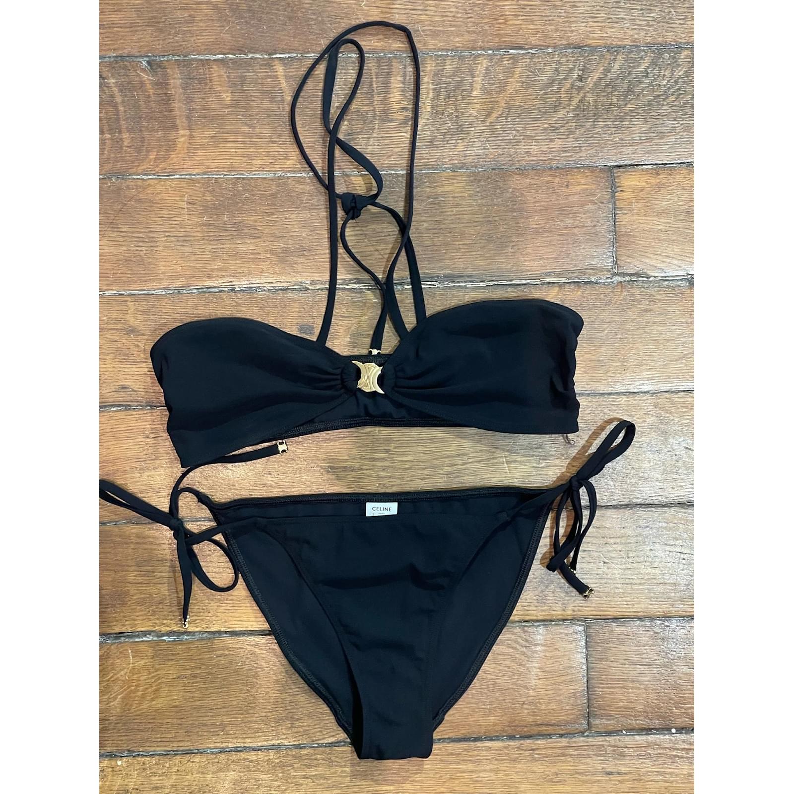 Céline CELINE Swimwear T.International S Synthetic Black ref