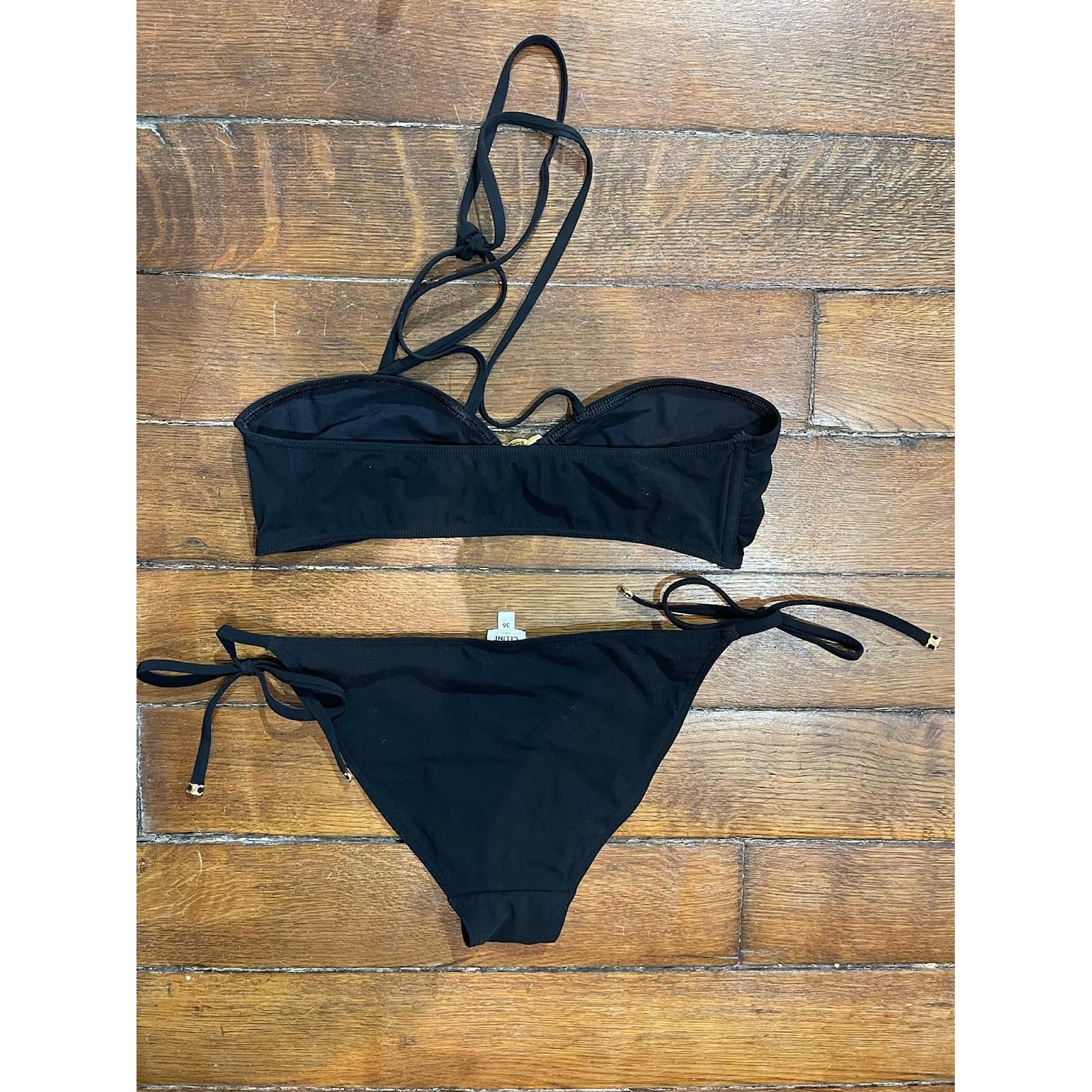 Céline CELINE Swimwear T.International S Synthetic Black ref