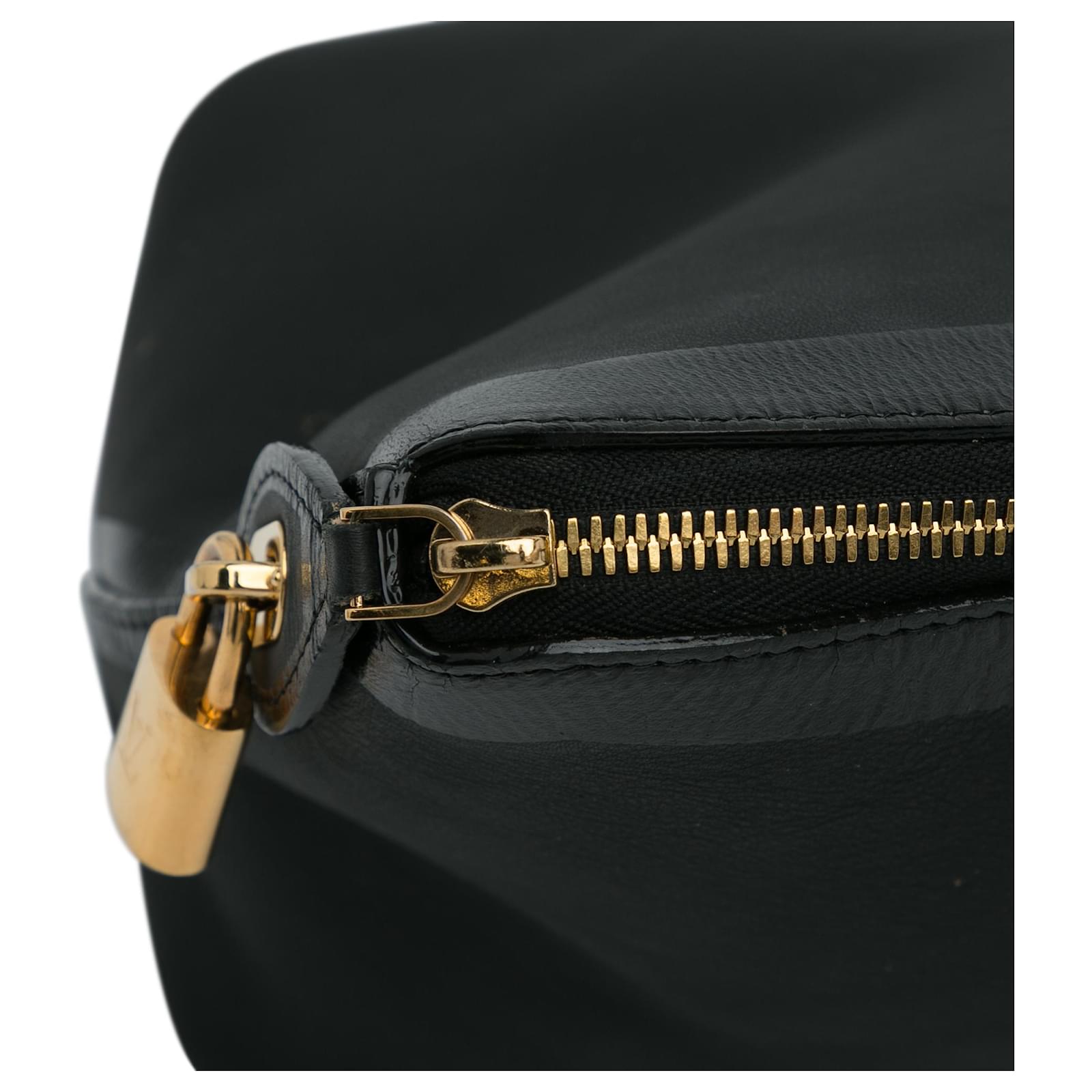 Louis Vuitton Black Cuir Obsession Lockit East-West Leather Pony-style  calfskin ref.1010410 - Joli Closet