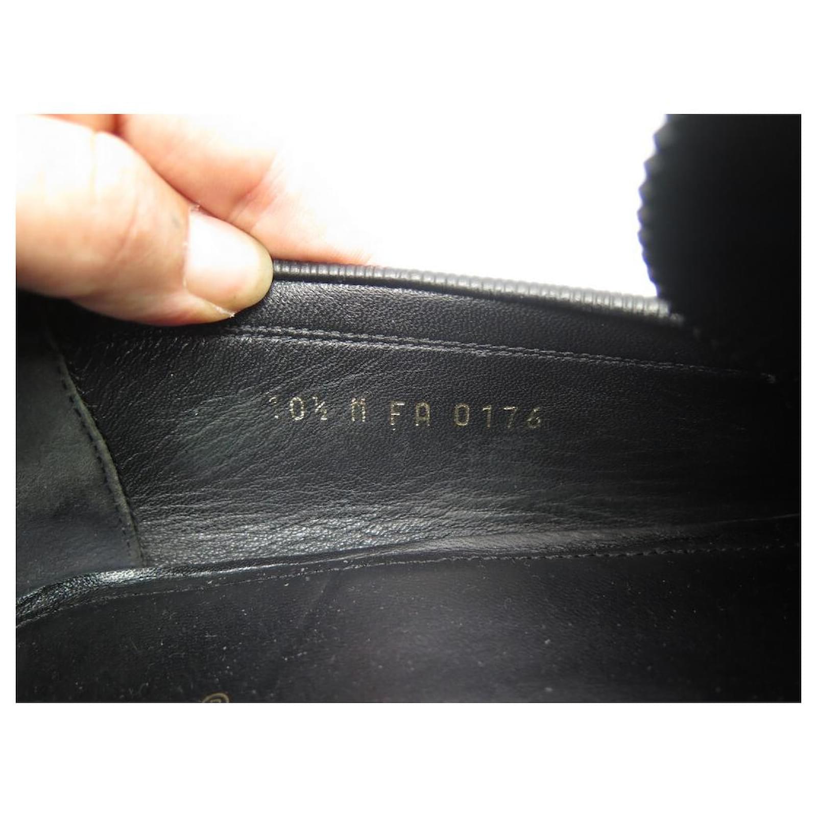 NEW LOUIS VUITTON MAJOR LOAFER EPI SHOES 10.5 44.5 LOAFERS SHOES Black  Leather ref.1010548 - Joli Closet