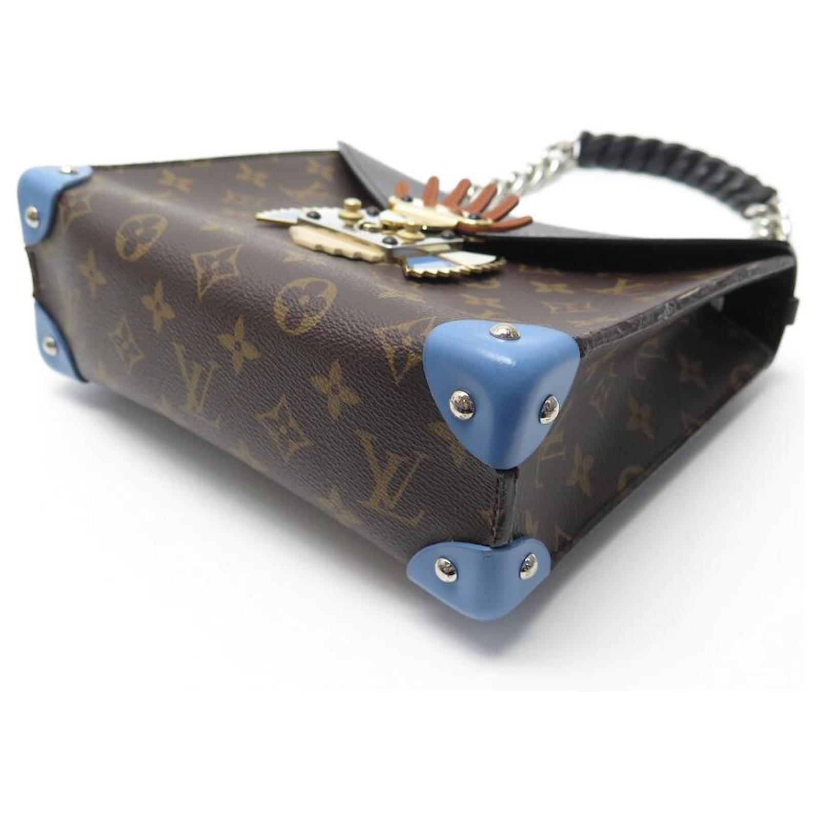 Limited Ed. Louis Vuitton Tribal Mask Monogram Blue Wallet On