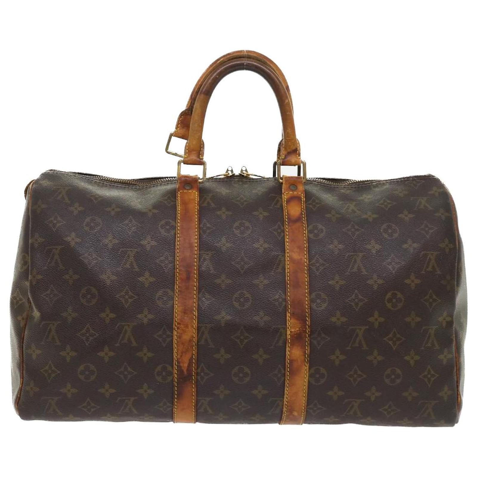 Louis Vuitton Keepall 45 M41428 Brown Monogram Boston Bag