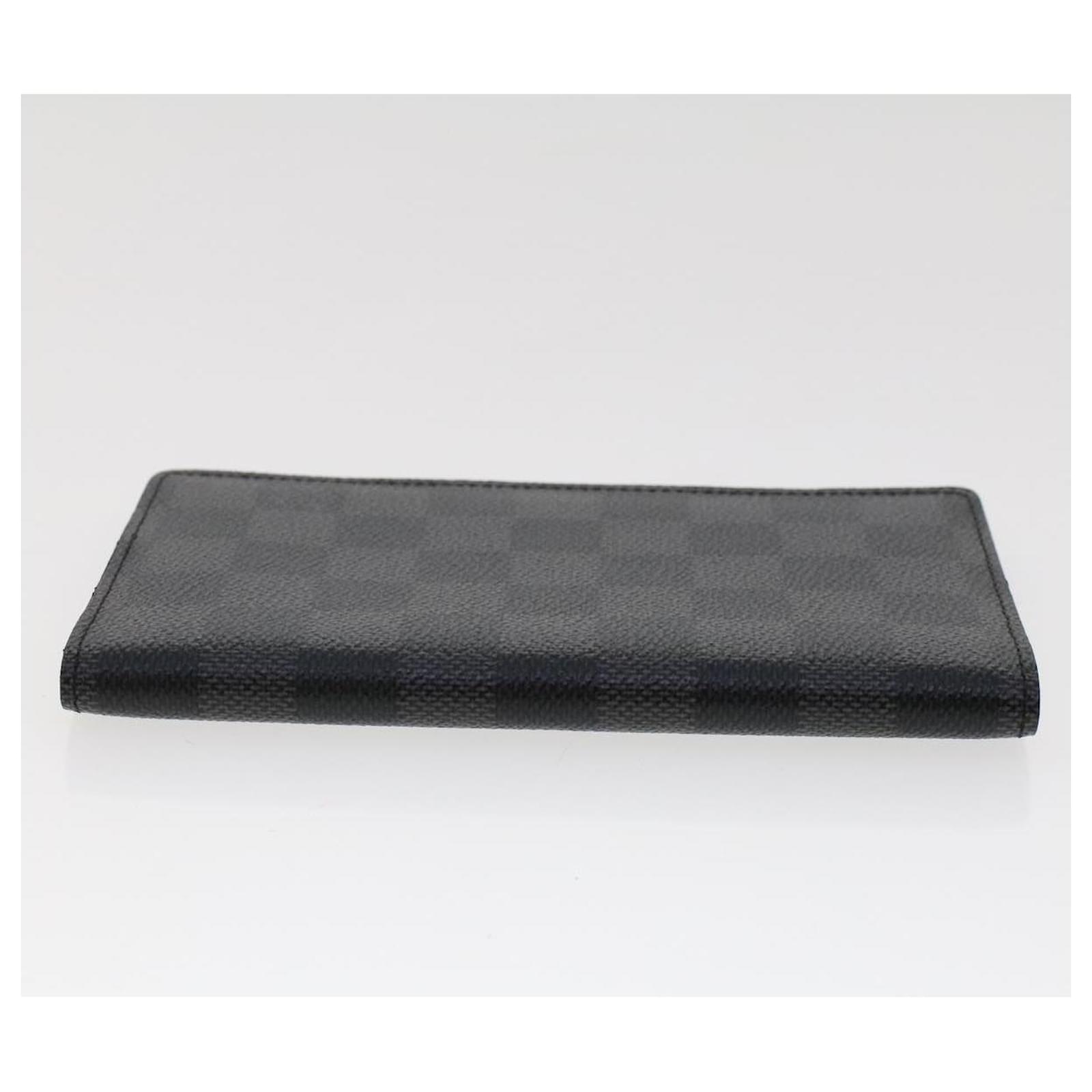 LOUIS VUITTON Damier Graphite Agenda Poche Note Cover R20975 LV Auth ki3175  ref.1011180 - Joli Closet