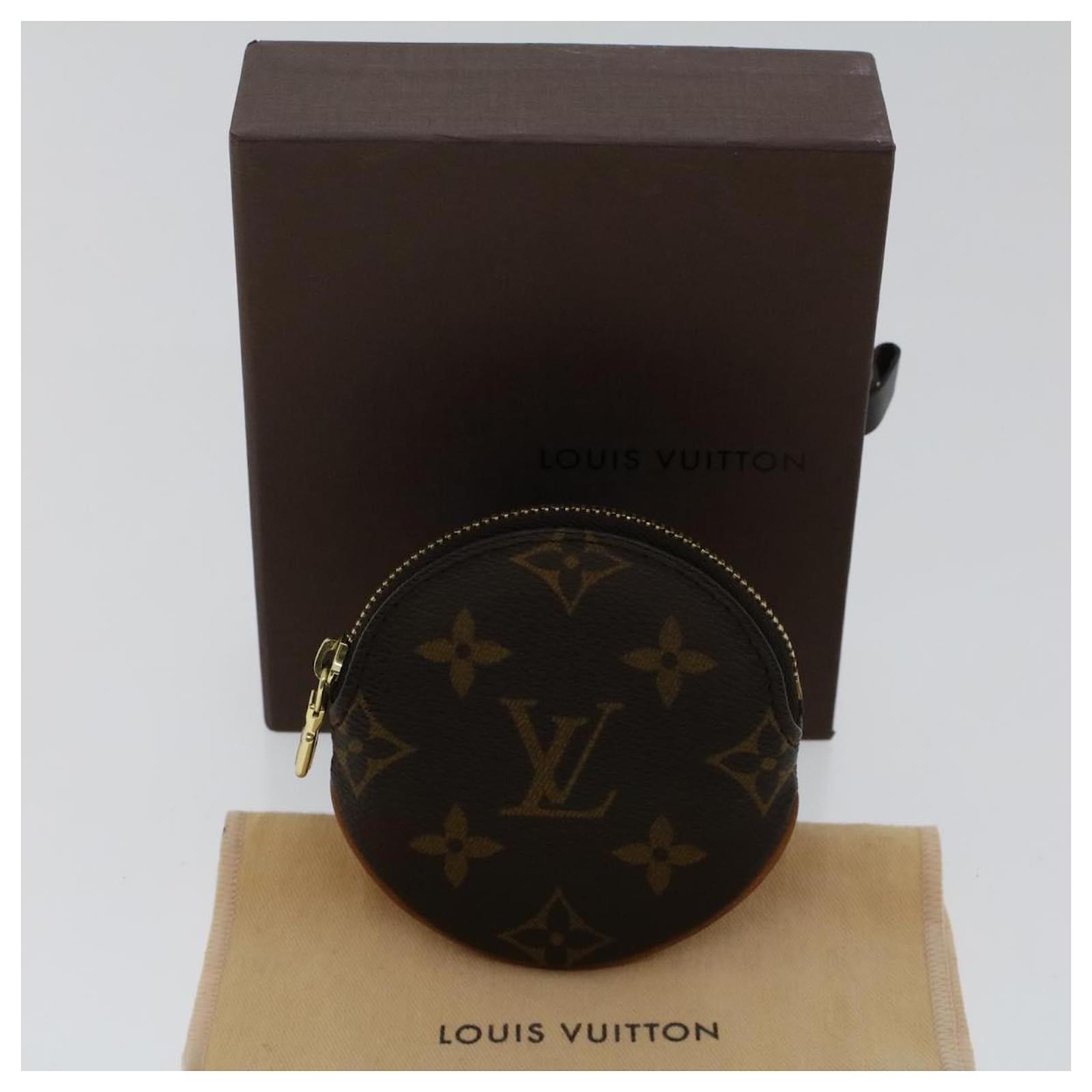 LOUIS VUITTON Monogram Porte Monnaie Rond Coin Purse M61926 LV Auth 48497  Cloth ref.1011181 - Joli Closet