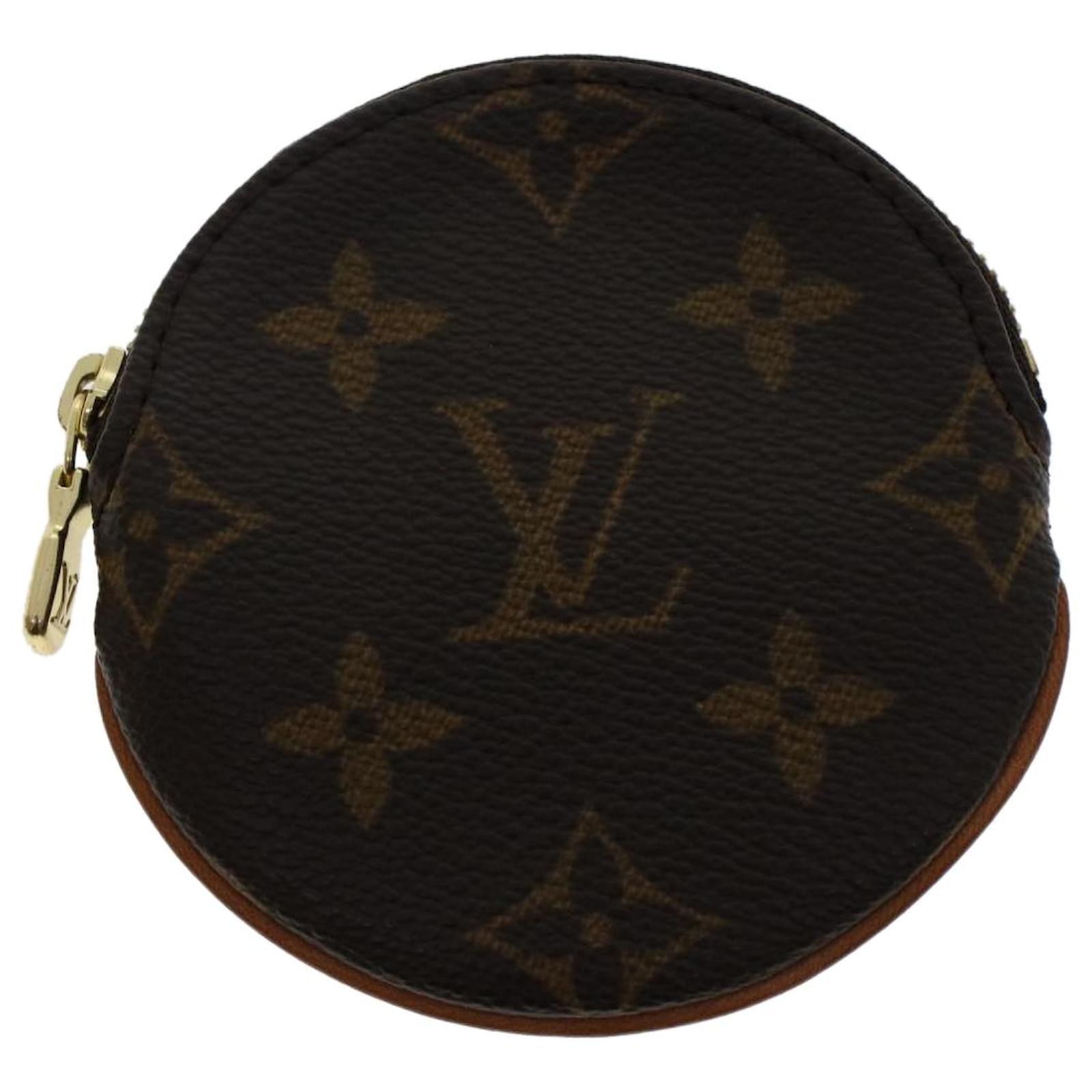 [AUTHENTIC] Louis Vuitton Monogram Porte Monnaie Round Coin Case M61926