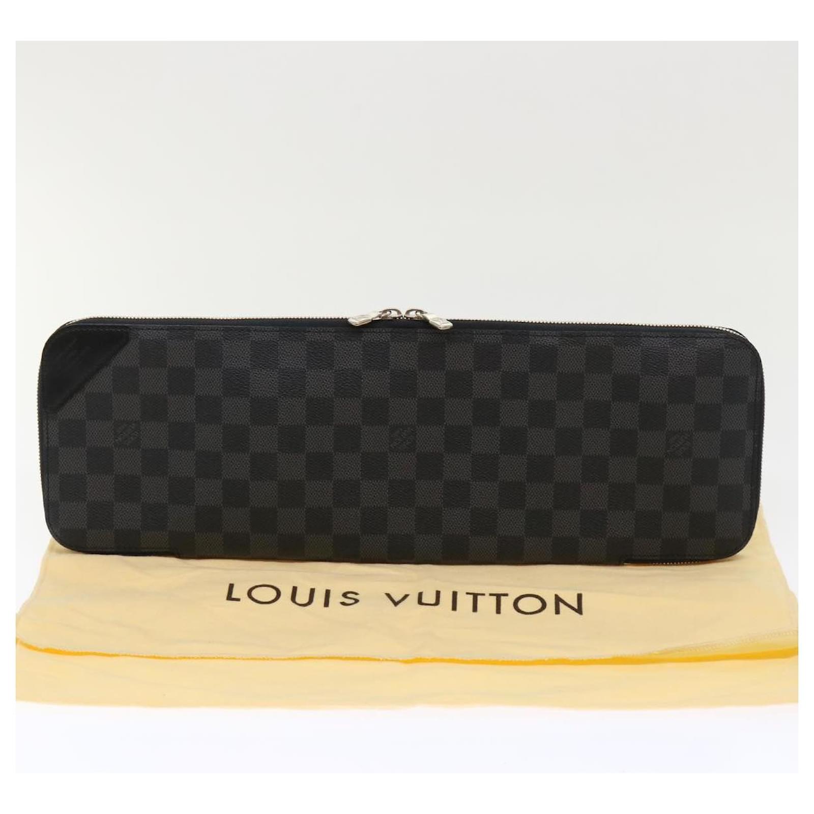 LOUIS VUITTON Agenda Bureau Damier Ebene Note Cover