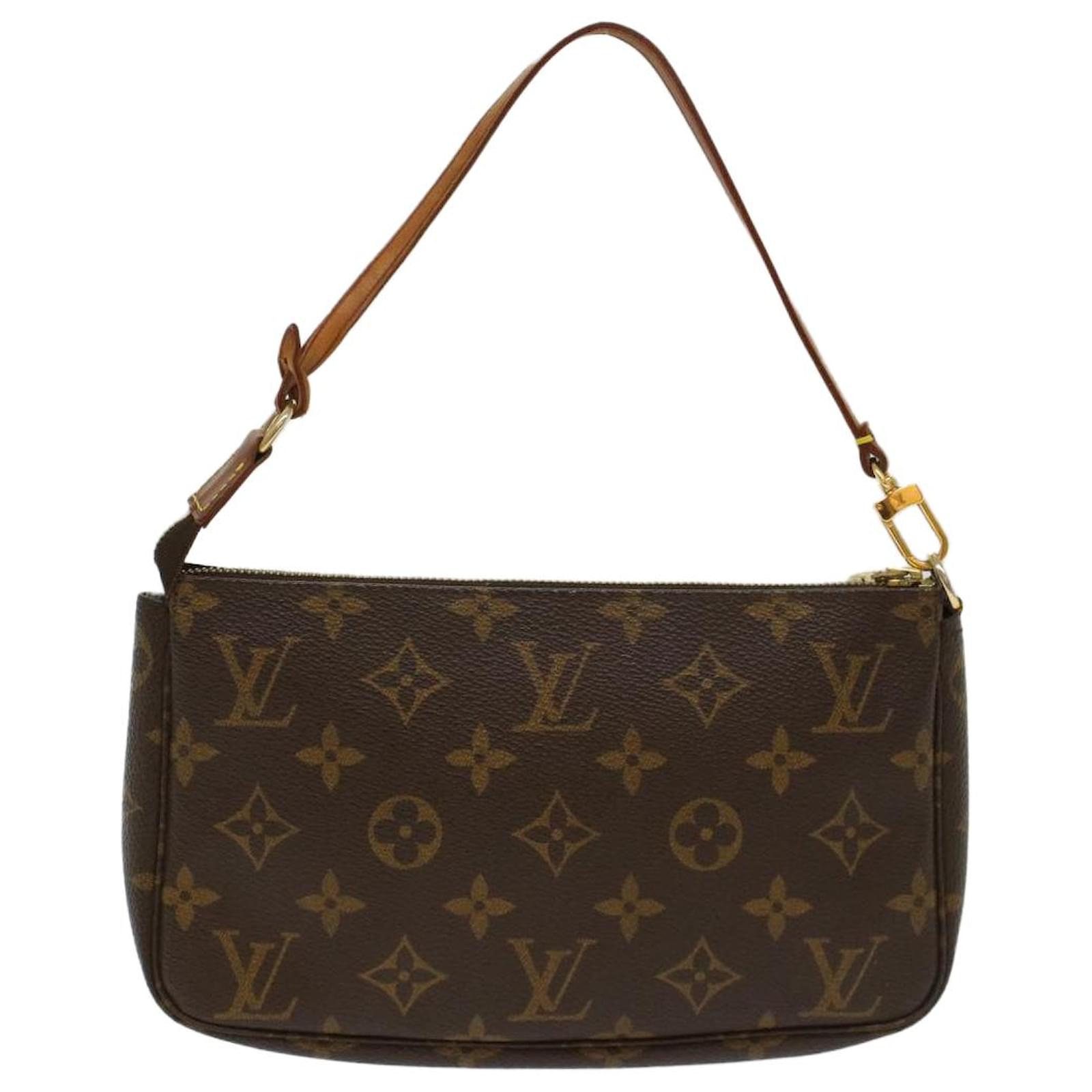 Louis-Vuitton-Monogram-Pochette-Accessoires-Hand-Bag-Brown-M51980