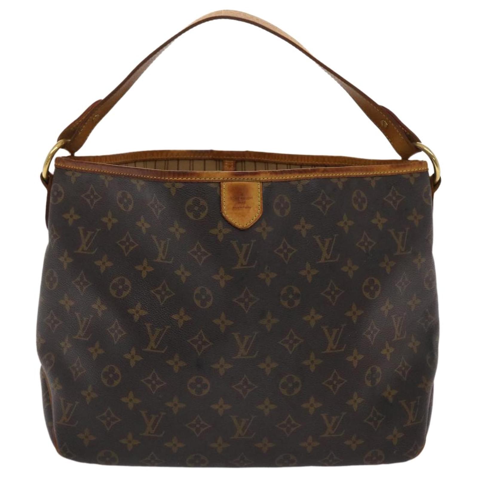 LOUIS VUITTON Monogram Delightful MM Shoulder Bag M50156 LV Auth