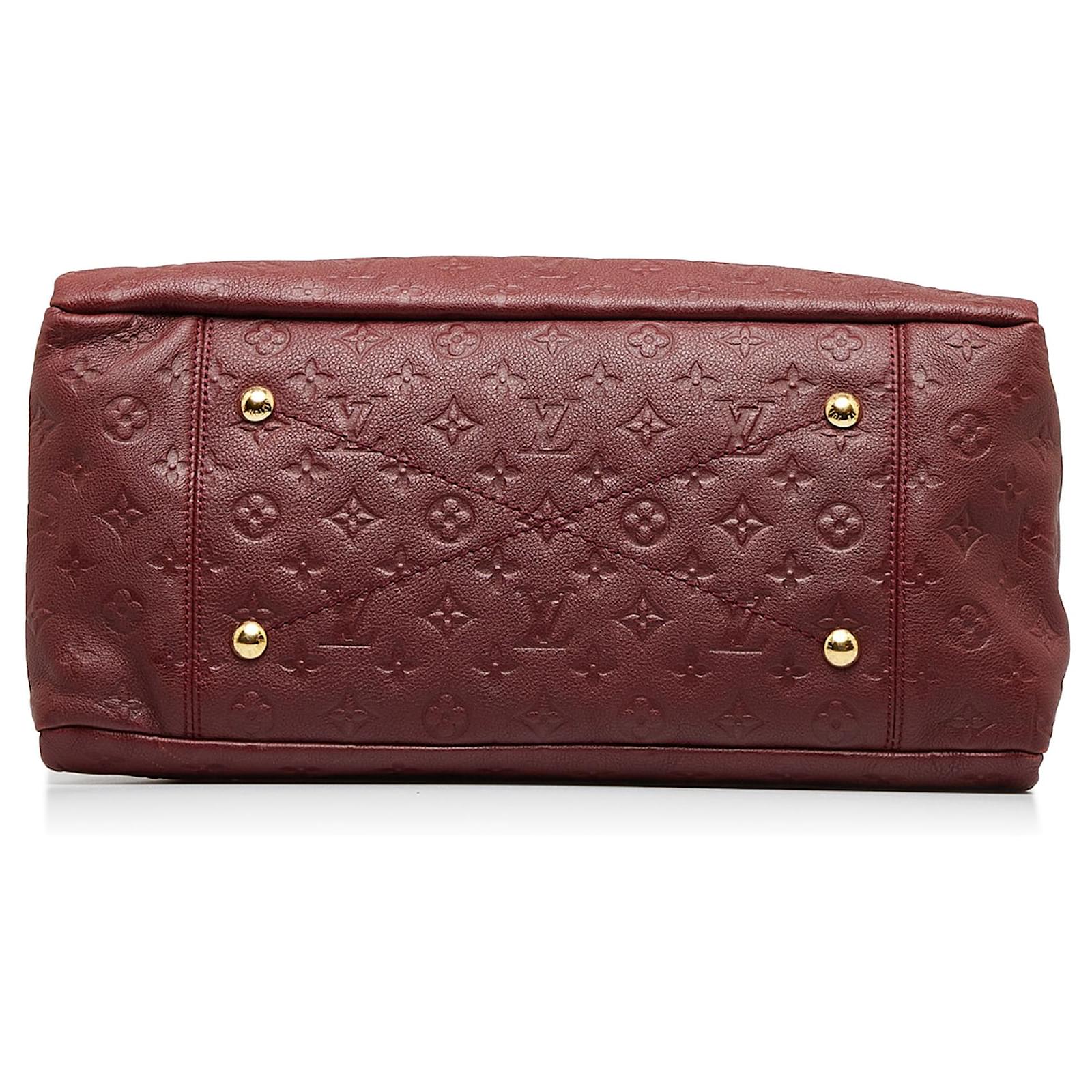 Louis Vuitton Red Monogram Empreinte Artsy MM Leather ref.1012769 - Joli  Closet