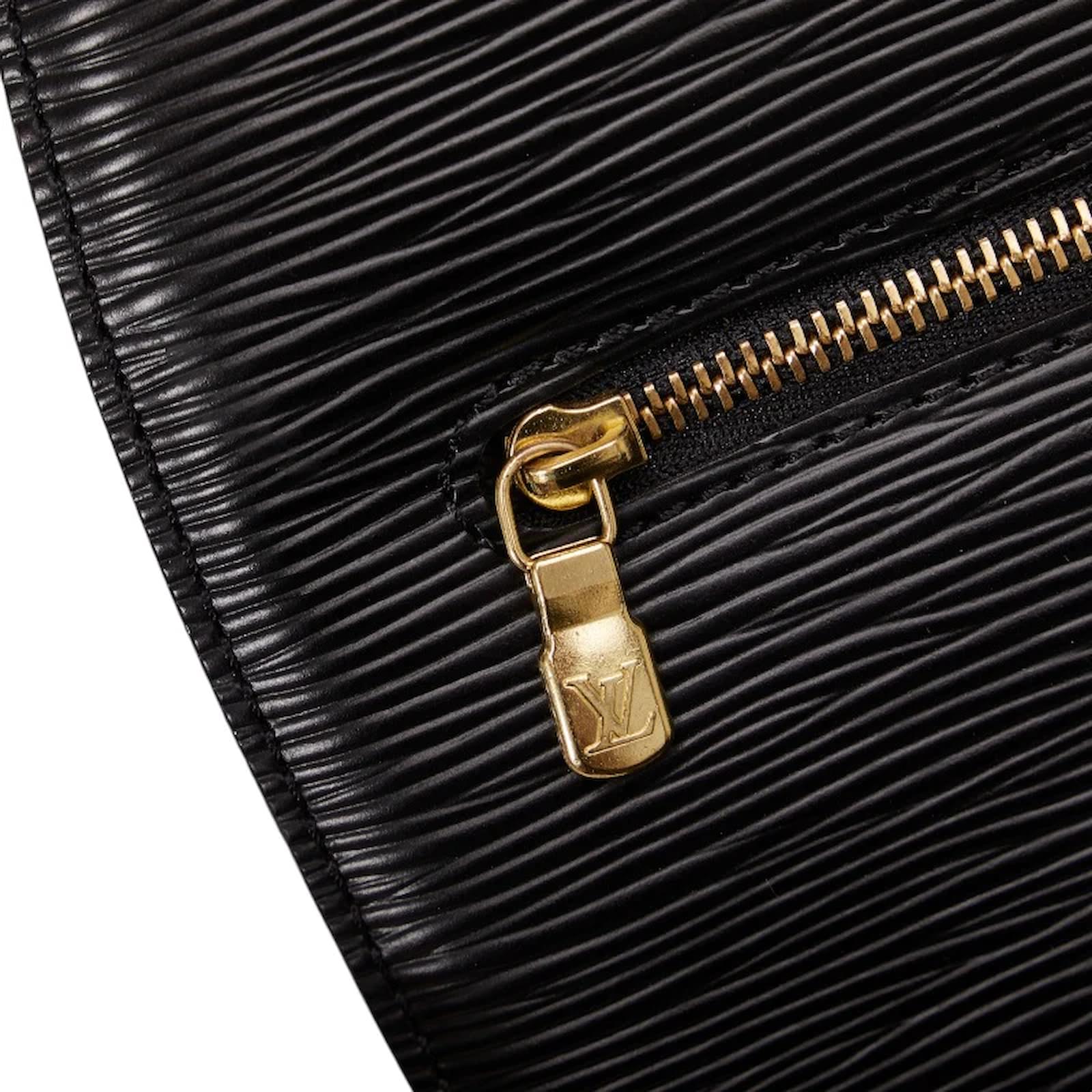 Louis Vuitton Epi Mabillon M52232 Black Leather Pony-style