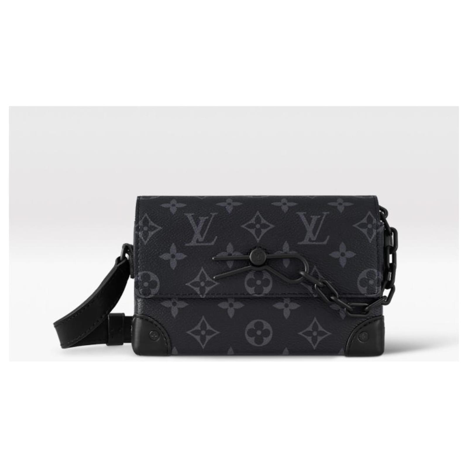 Louis Vuitton, Bags, Louis Vuitton Monogram Eclipse Steamer Messenger Bag
