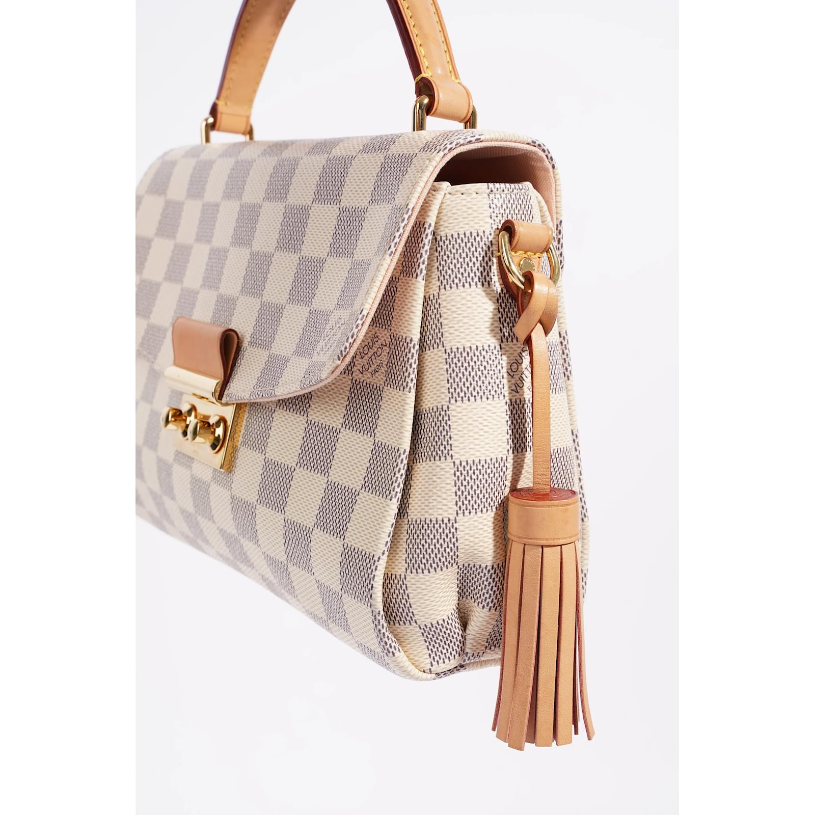 Bolso Croisette Lona Damier Ebène - Bolsos N40451