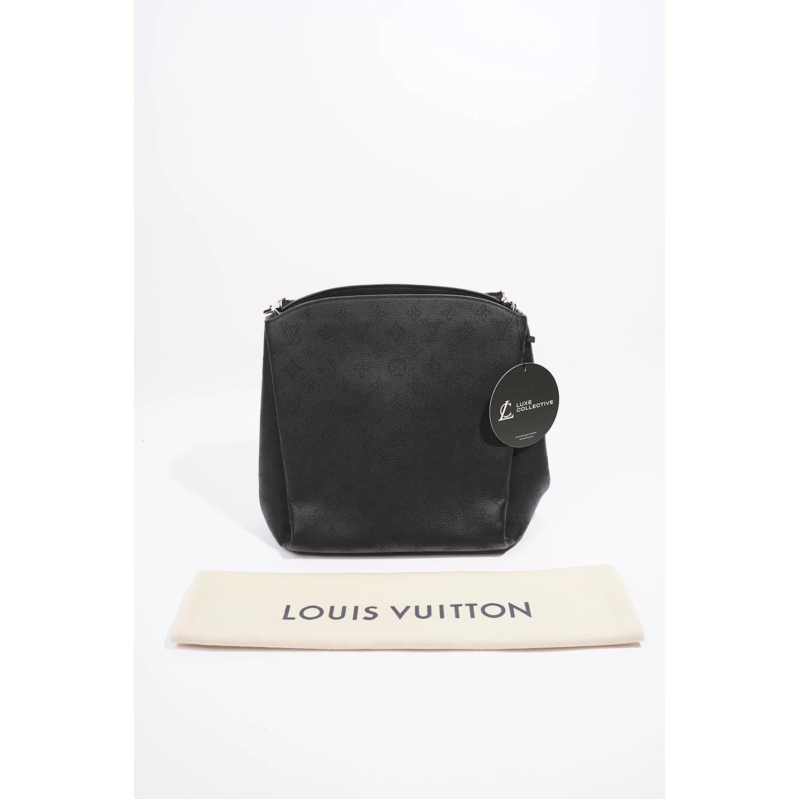 Louis Vuitton Babylone Bag Black Mahina Monogram Leather PM ref.1013854 -  Joli Closet