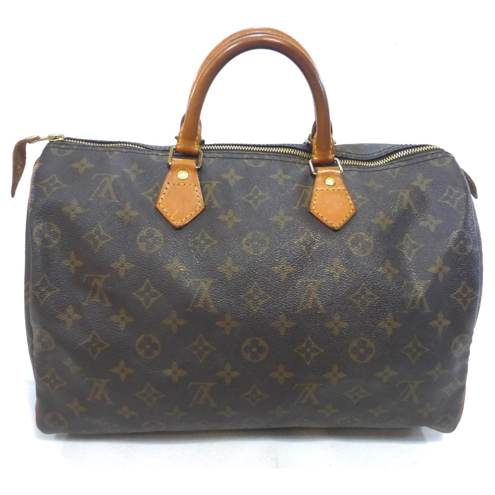 Louis Vuitton Speedy 35 Monogram - SD0963 Brown Leather ref