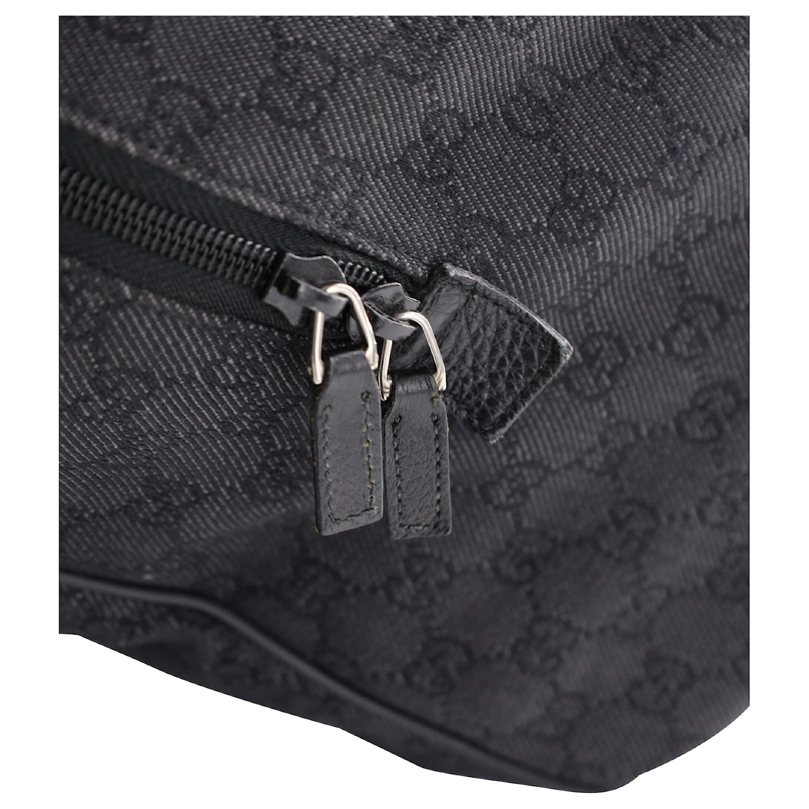 Chain - Pouch - GUCCI decoration - Leather - Guccissima - 428449