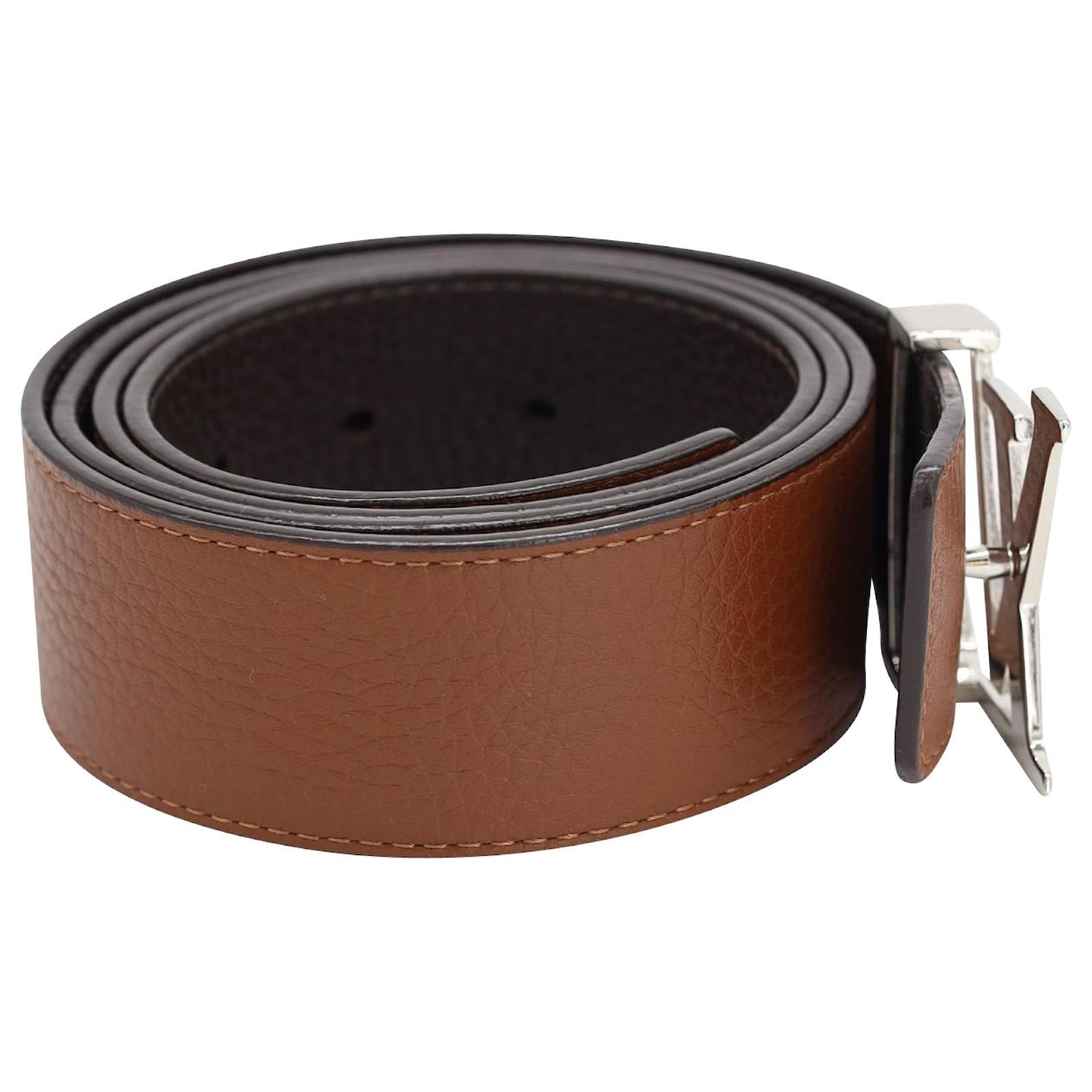 Louis Vuitton LV Initiales 40MM Belt in Brown Calf Leather ref.724232 -  Joli Closet