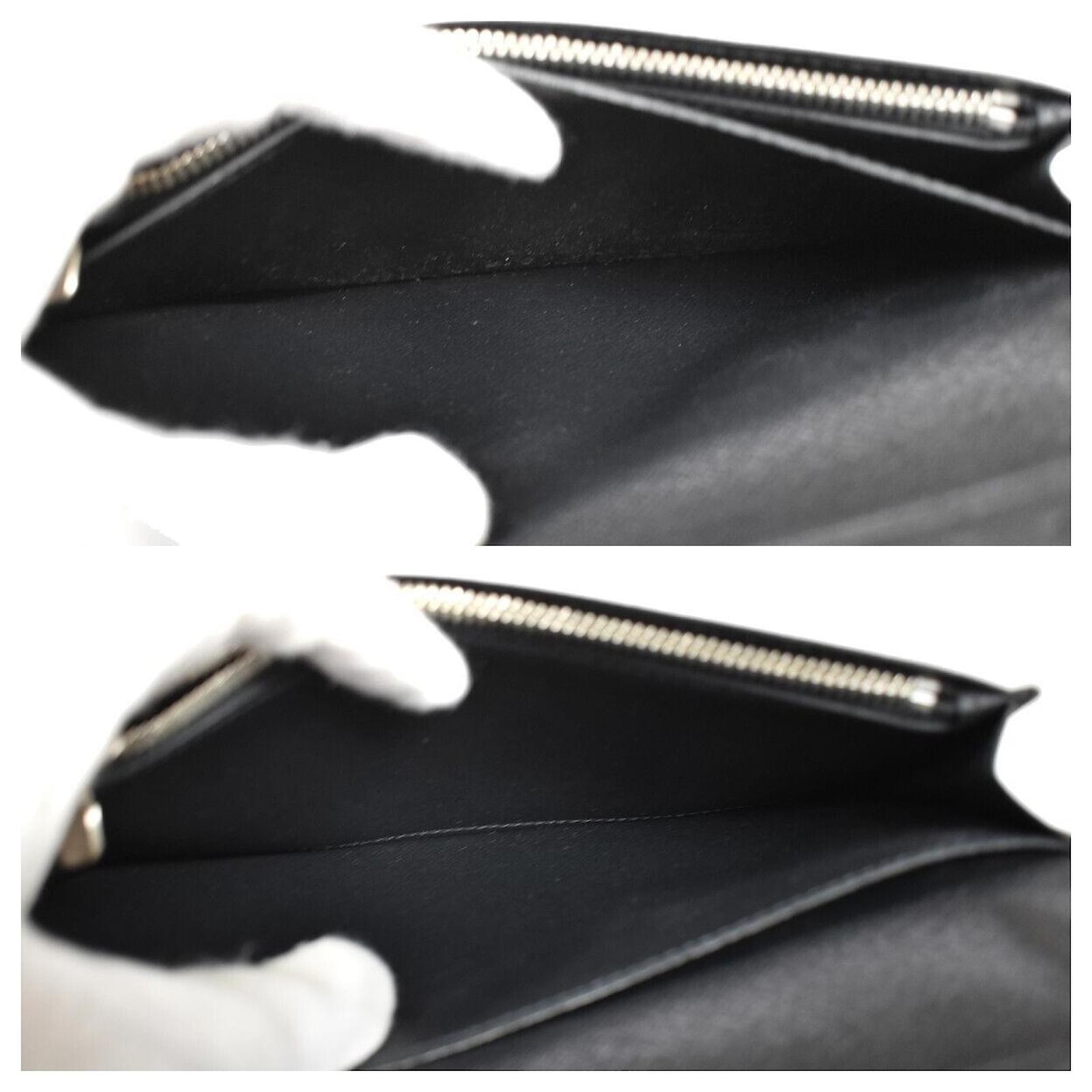 Louis Vuitton Portefeuille Brazza Black Leather ref.975000 - Joli Closet
