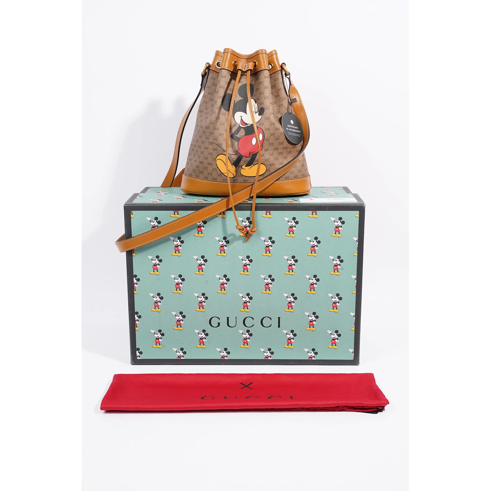 Gucci x 2024 disney bucket bag