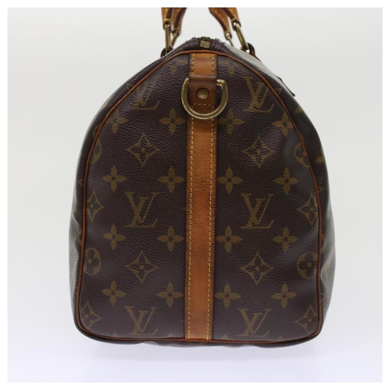 Louis Vuitton Monogram Canvas Speedy With Shoulder Strap Bags 30 M40391