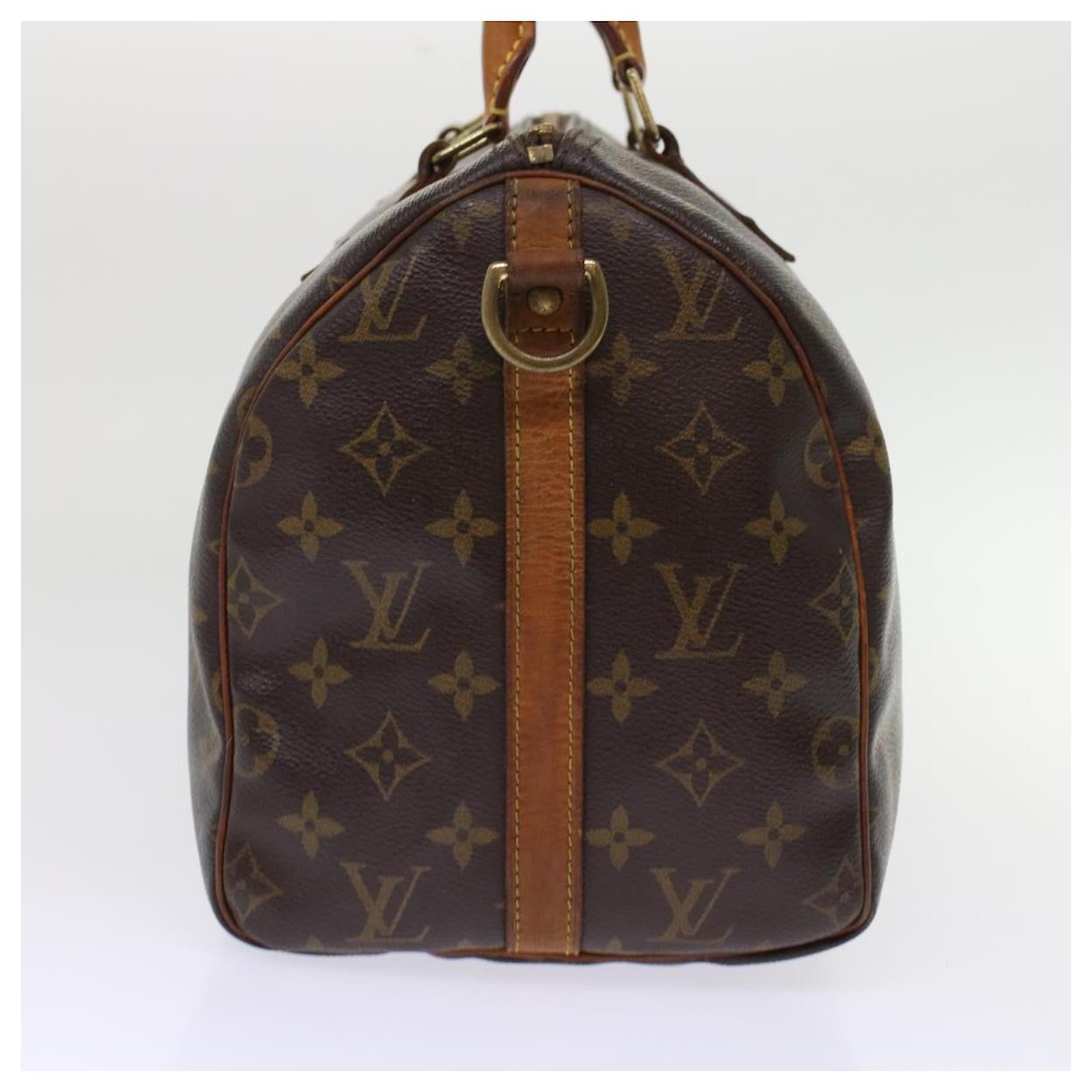 Louis Vuitton Monogram Canvas Speedy With Shoulder Strap Bags 30 M40391