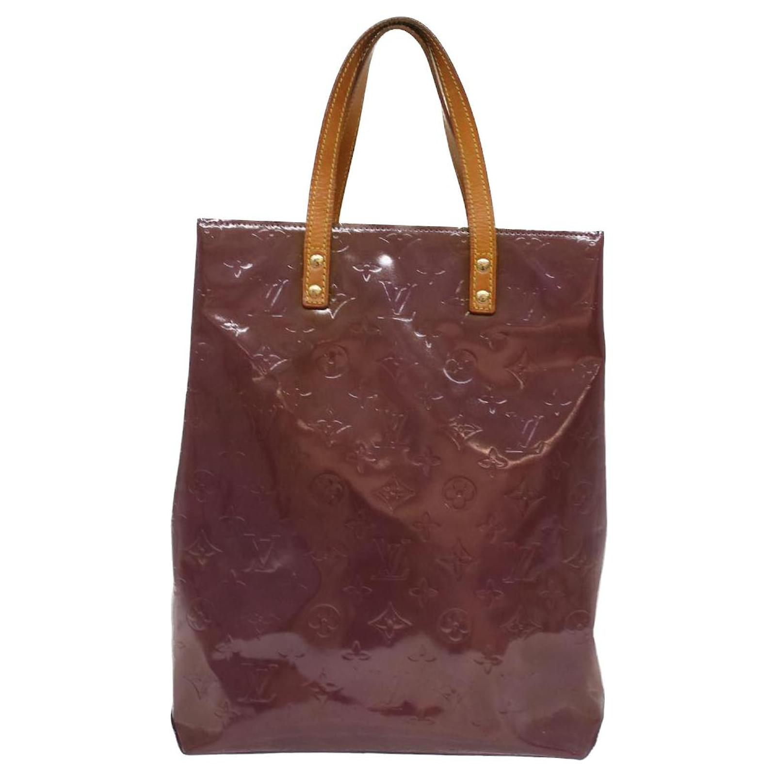 Louis Vuitton Monogram Vernis Reade mm Tote