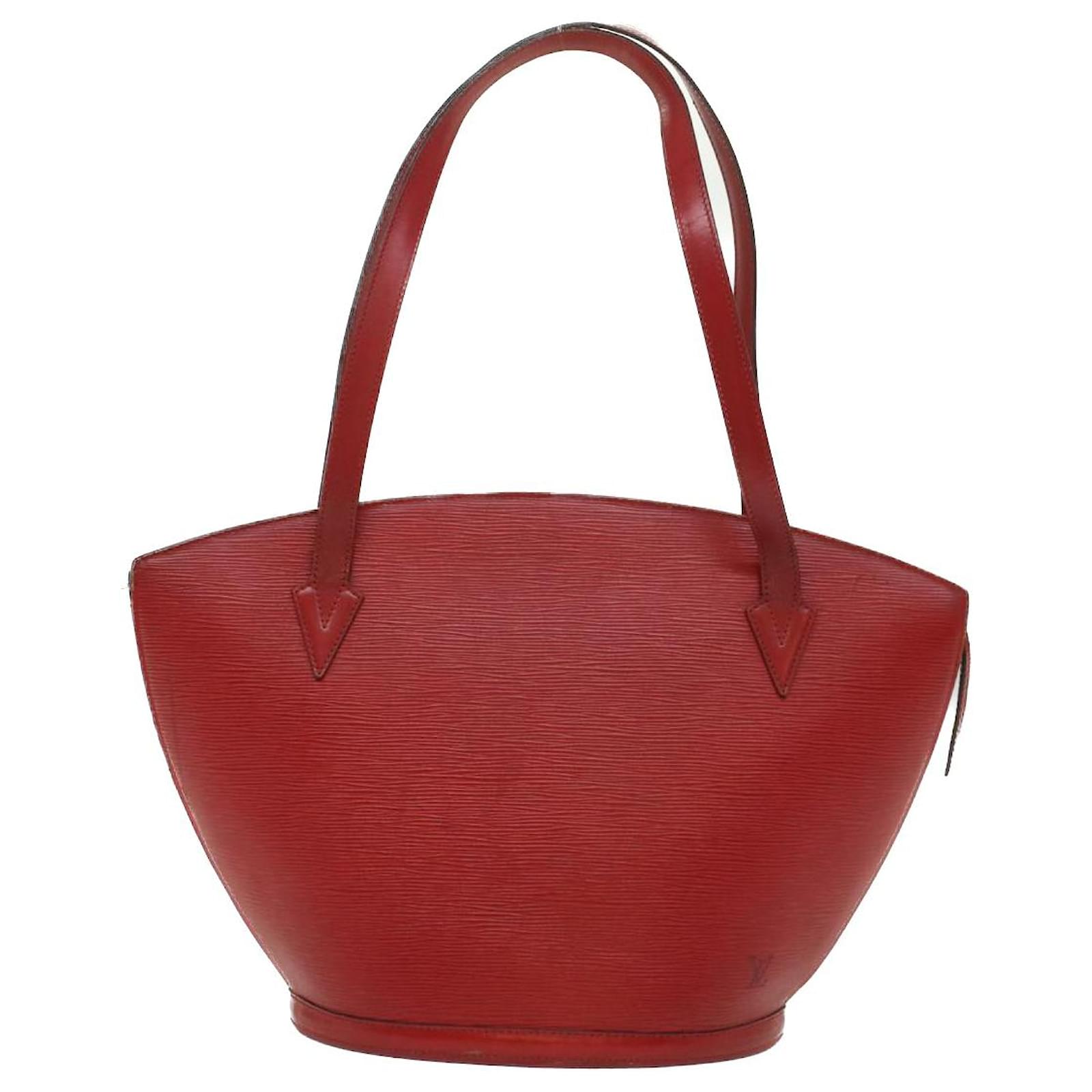 Louis Vuitton Saint Jacques Shoulder Bag GM Red Epi Leather ref