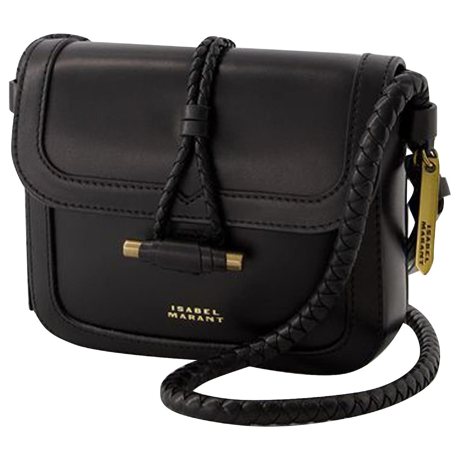 Isabel Marant Vigo Flap Leather Crossbody Bag