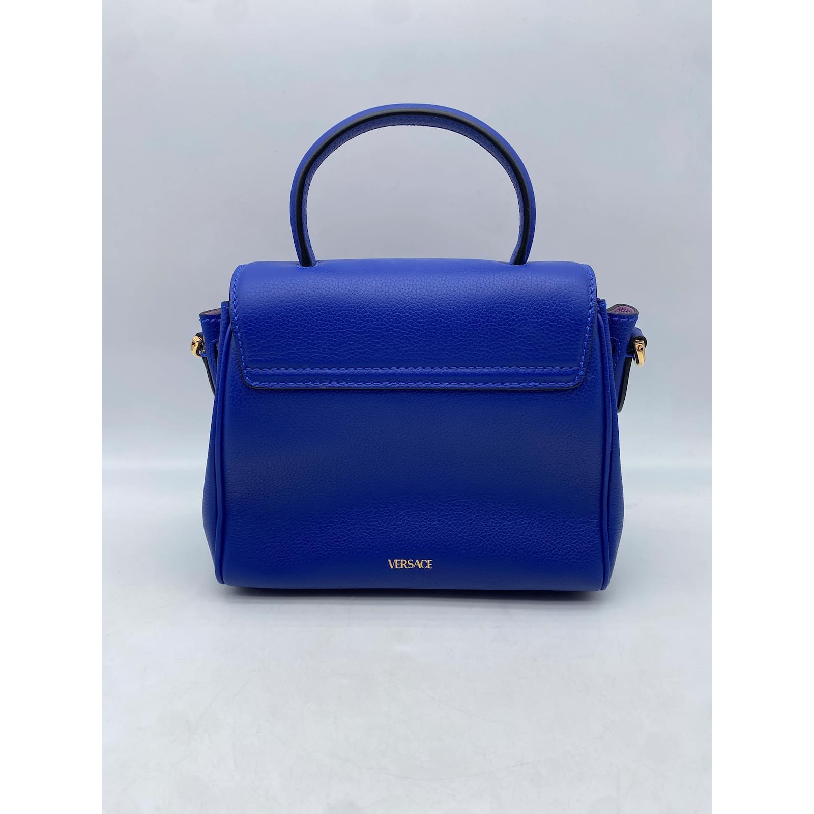 Blue Versace Virtus V Camera Bag