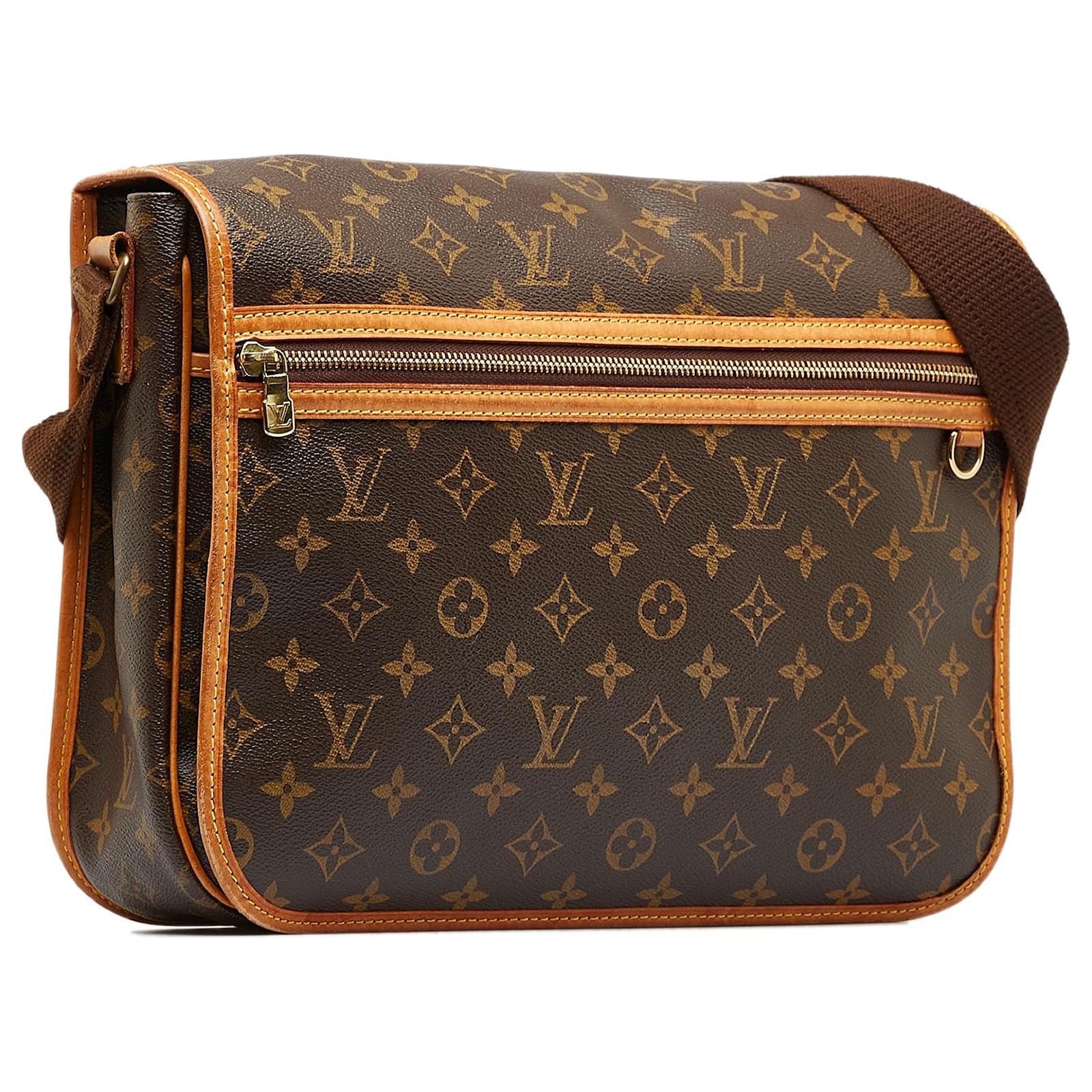 Louis Vuitton Brown Monogram Bosphore GM Leather Cloth ref.1018197 - Joli  Closet