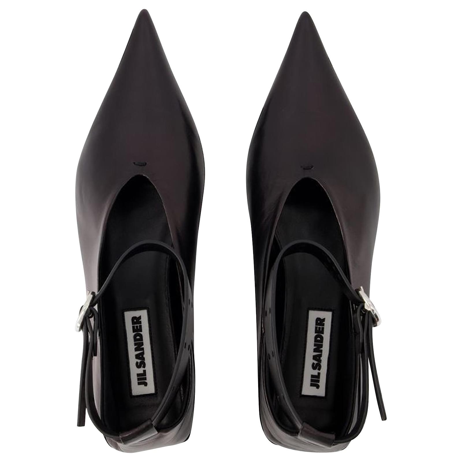 Ballet Sandals - Jil Sander - Leather - Black ref.1018436 Ballet Sandals - Jil Sander - Leather - Black ref.1018436