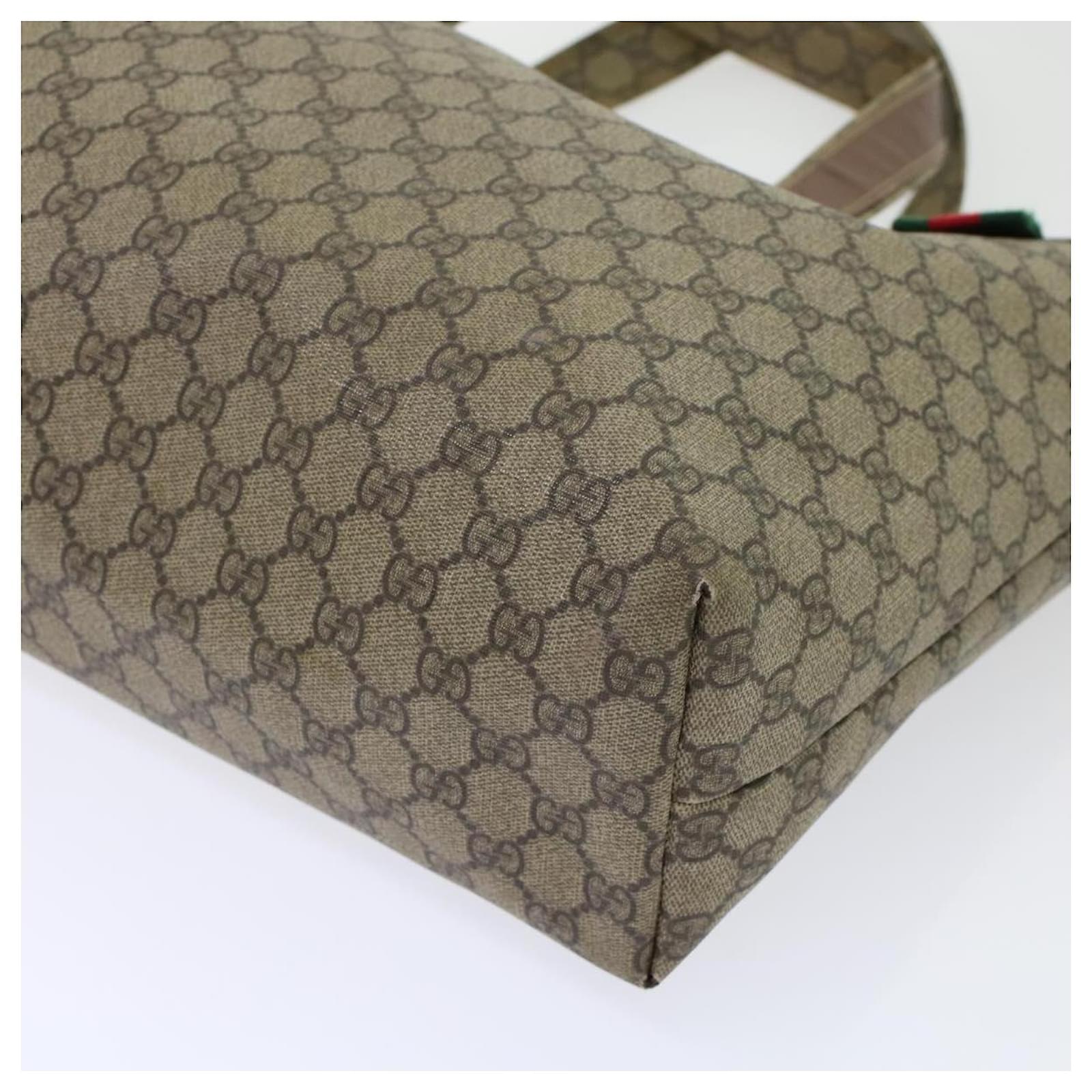 ◇SHUYEN BAG◇ Bag in bag / GG・CANVAS TOTE BAG / 211134用 Gucci 211134 Brown PVC Canvas Soft Shopping tote with