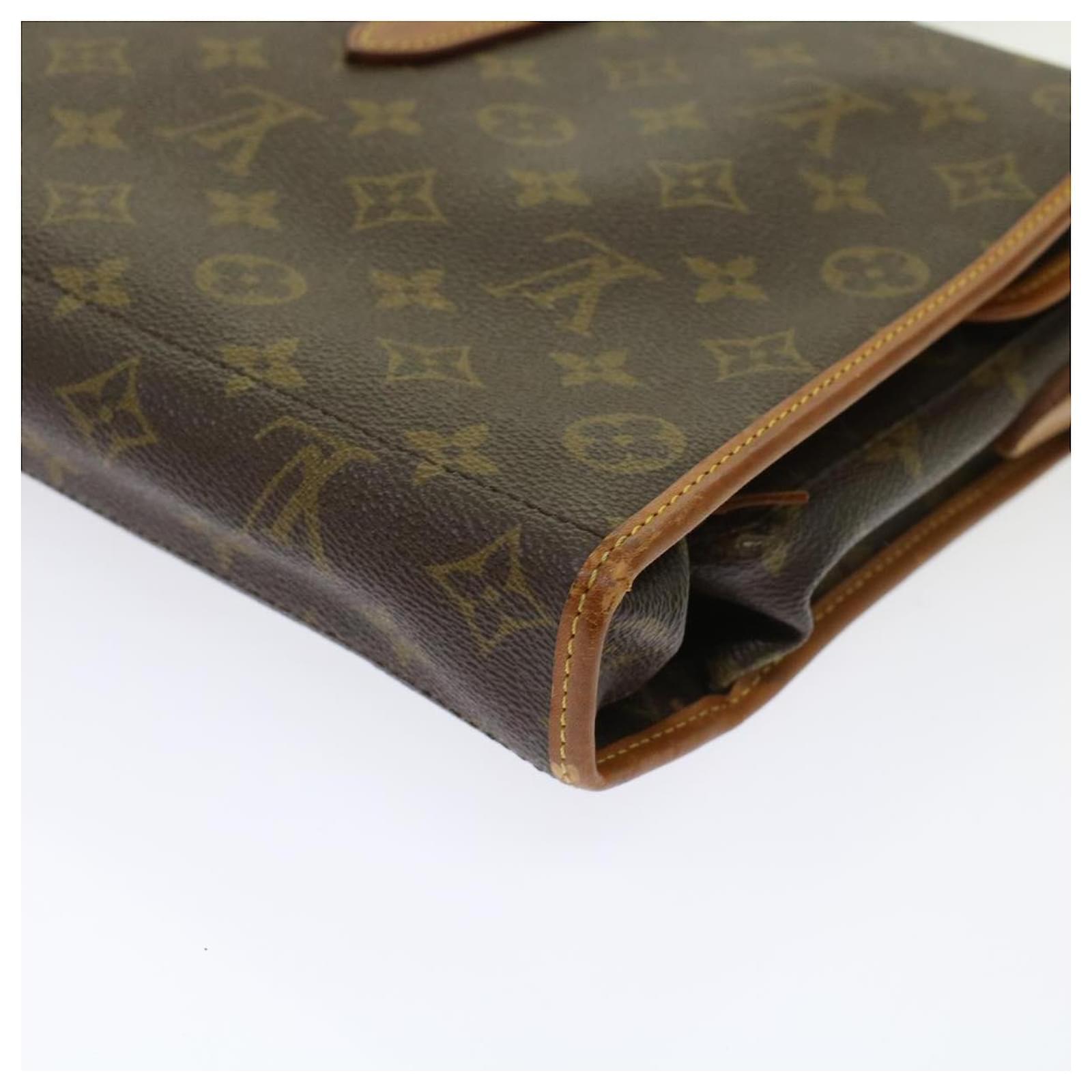 LOUIS VUITTON Monogram Sac Biface Hand Bag 2way M51310 LV Auth bs5391