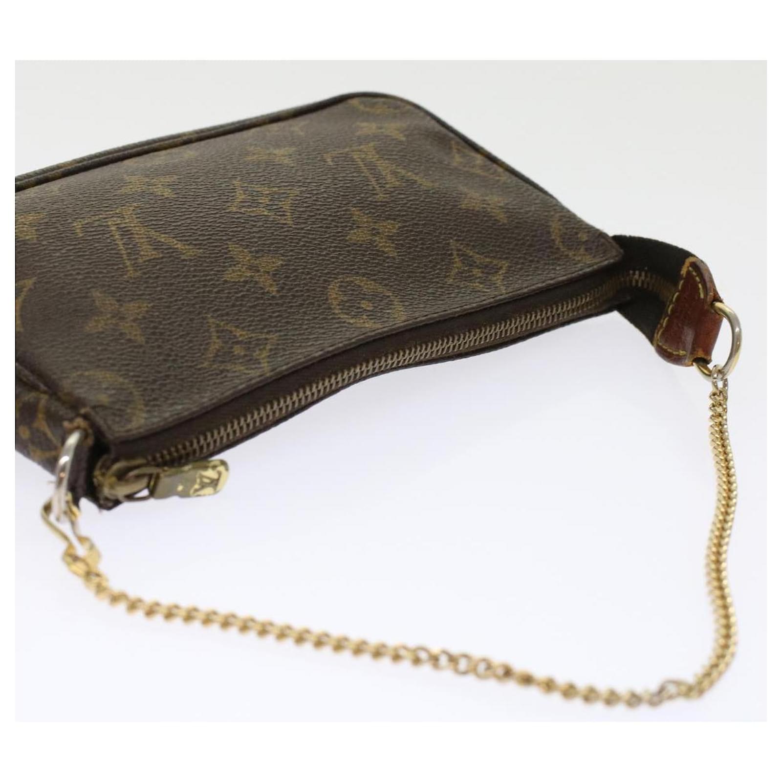 LOUIS VUITTON Monogram Mini Pochette Accessoires Pouch M58009 LV Auth  yk6889B