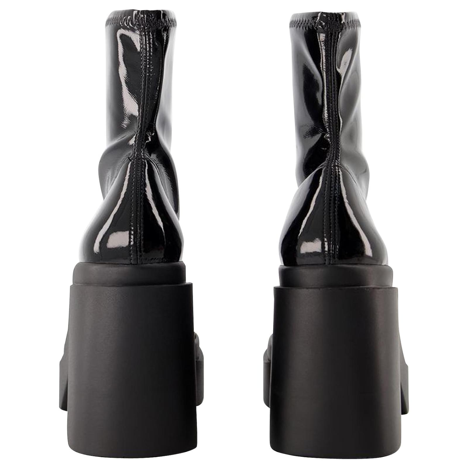 ショートブーツ・ブーティ Ninav Ankle Bo - Clergerie - Pvc - Noir Robert Clergerie Ninav Ankle Bo - Clergerie - Pvc - Noir